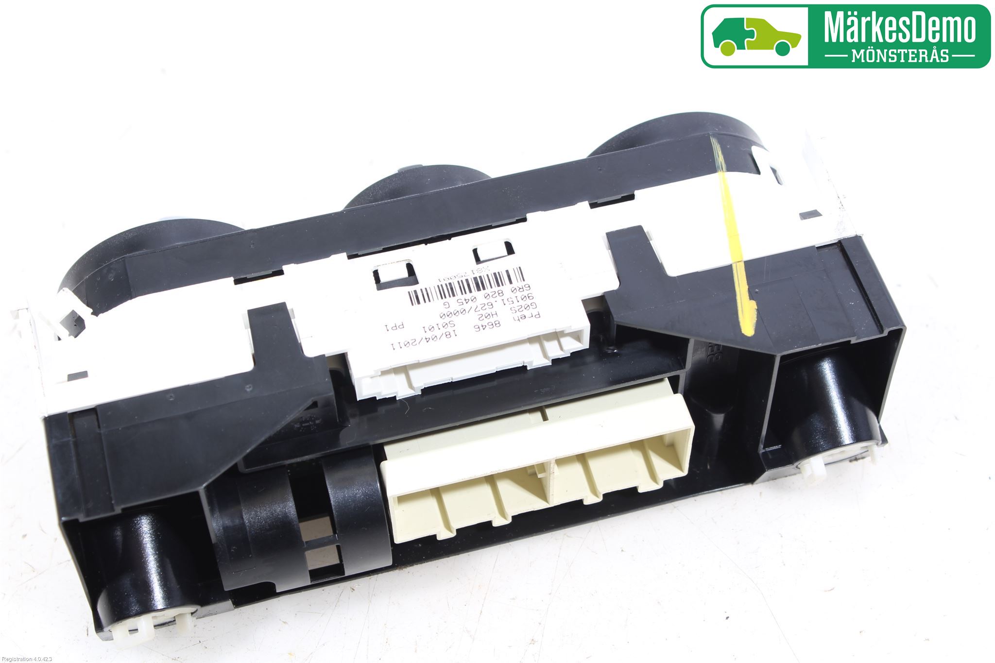Volkswagen VW POLO 10-17 Varme Ac Betjening-Display