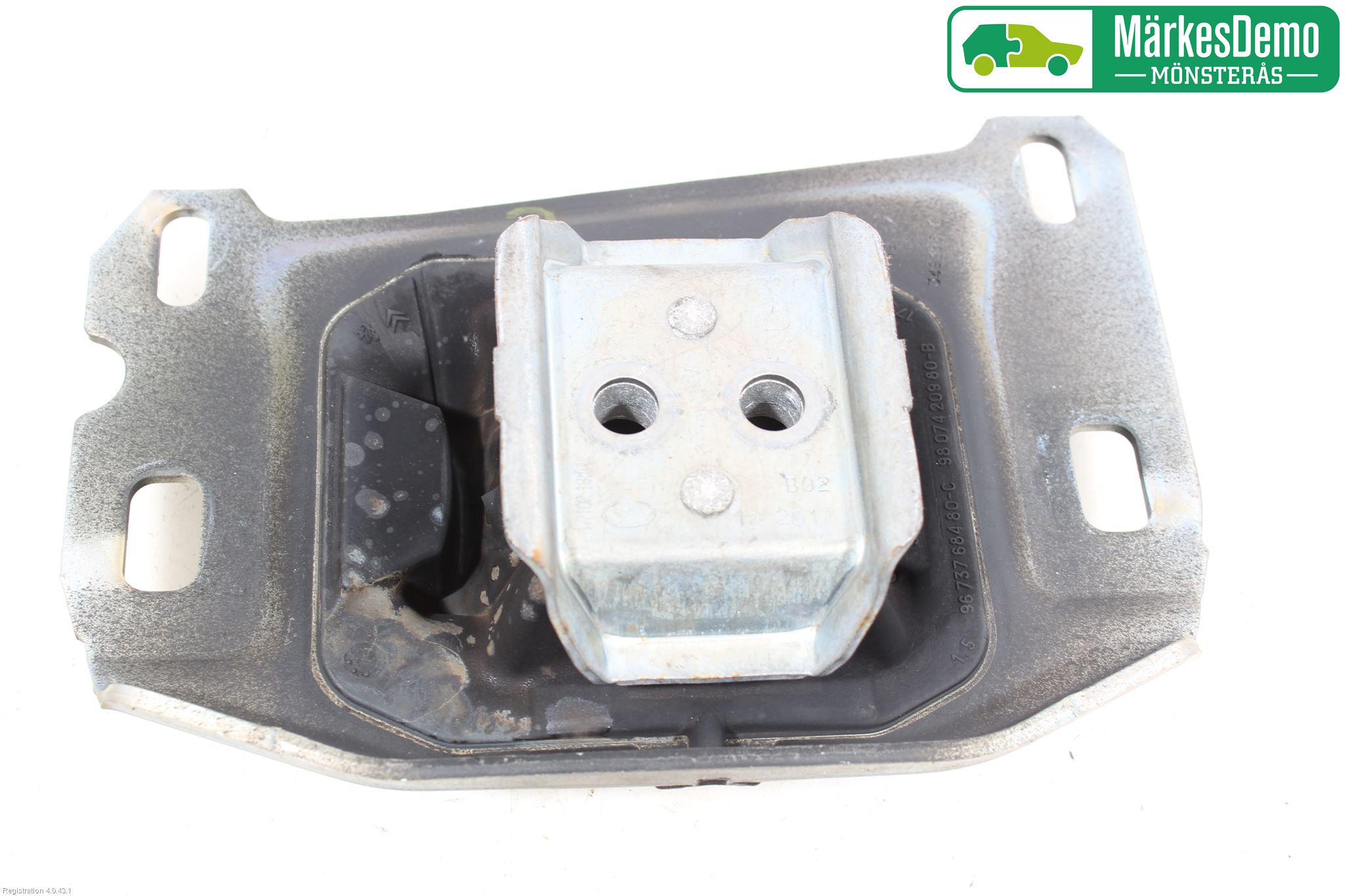 Peugeot 3008 17-24 Gearkasse Feste Gummi