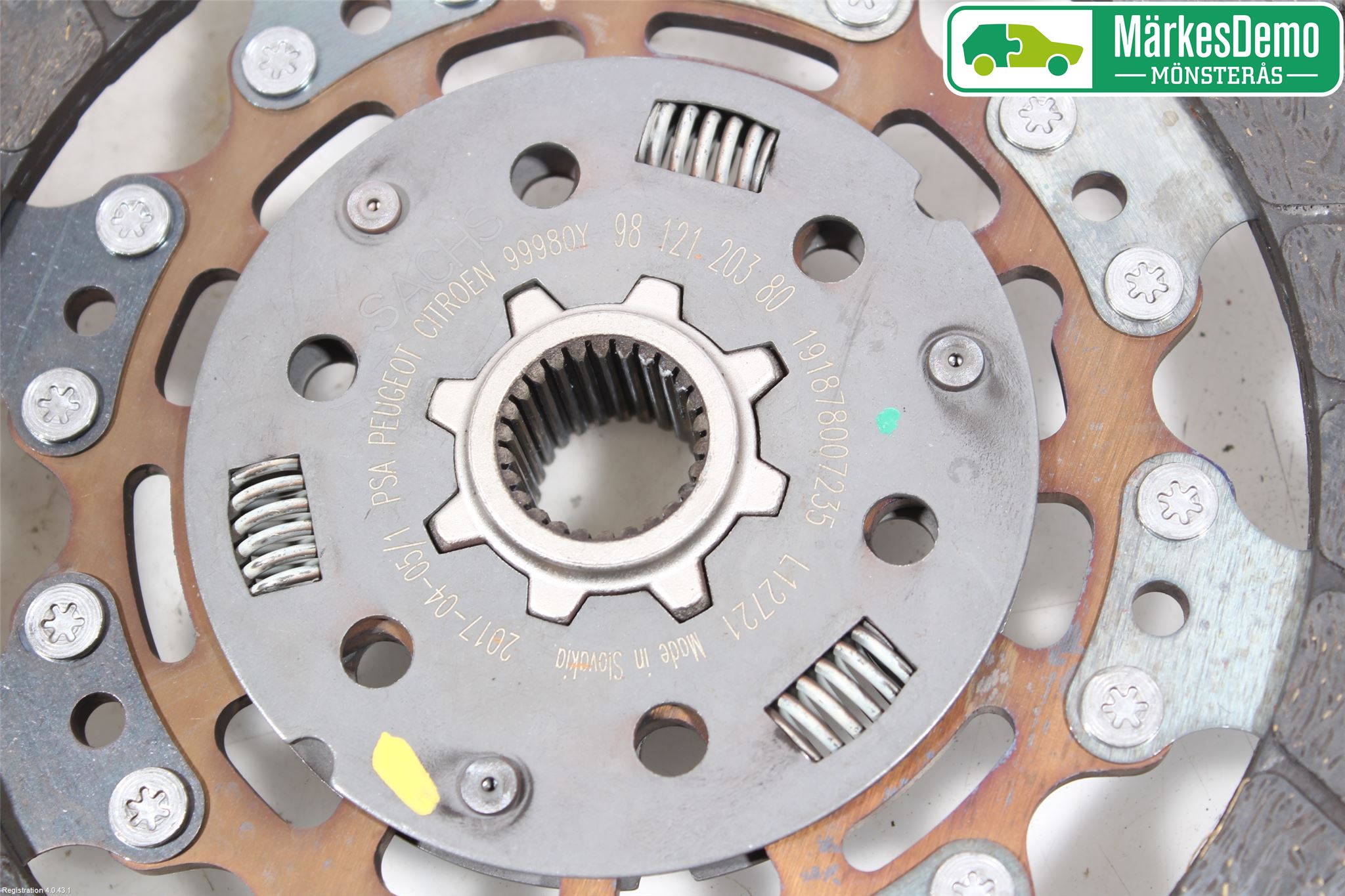 Peugeot 3008 17-24 Clutch Lamell