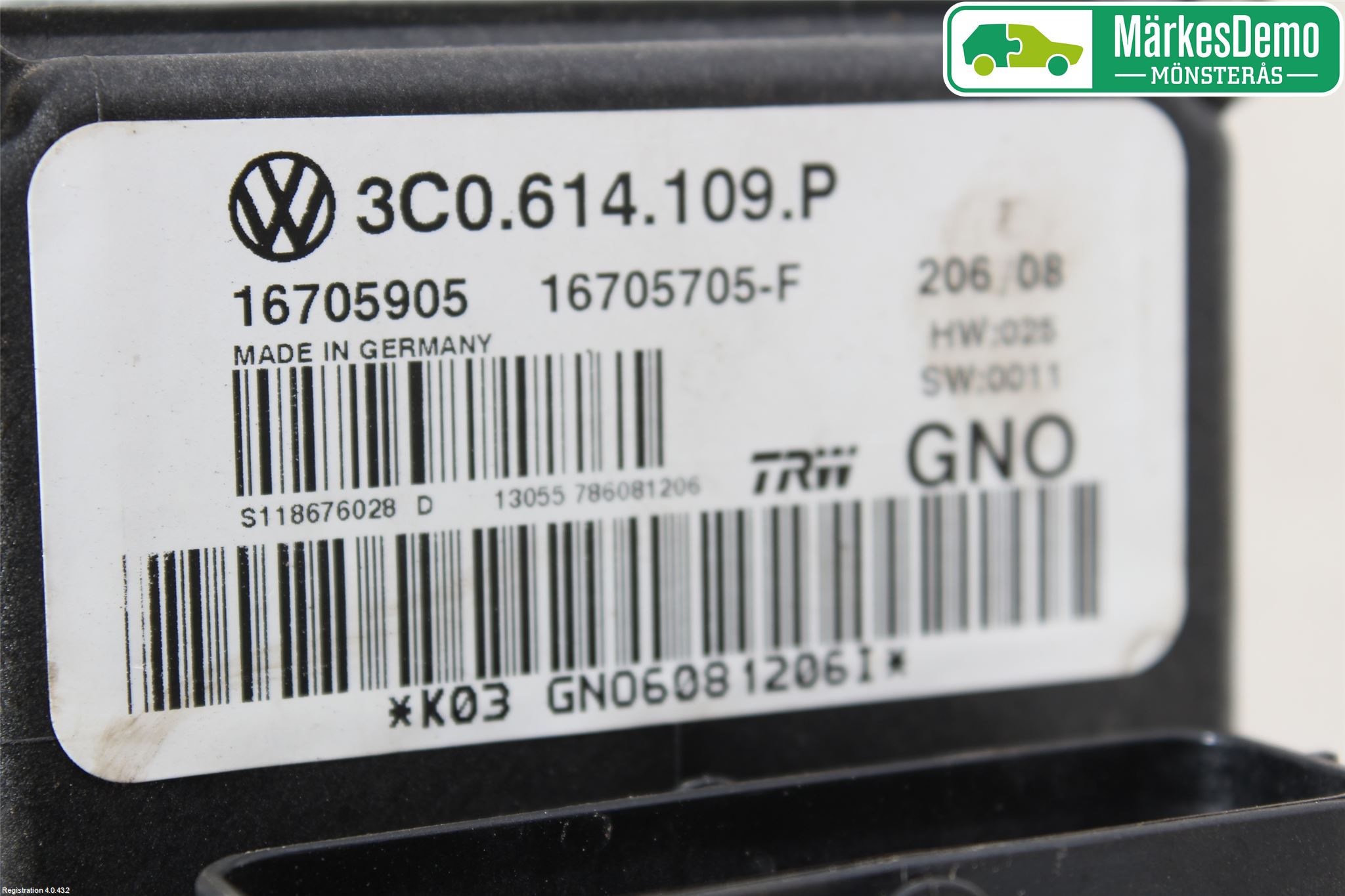 Volkswagen VW PASSAT 05-11 Abs Hydraulikkaggregat