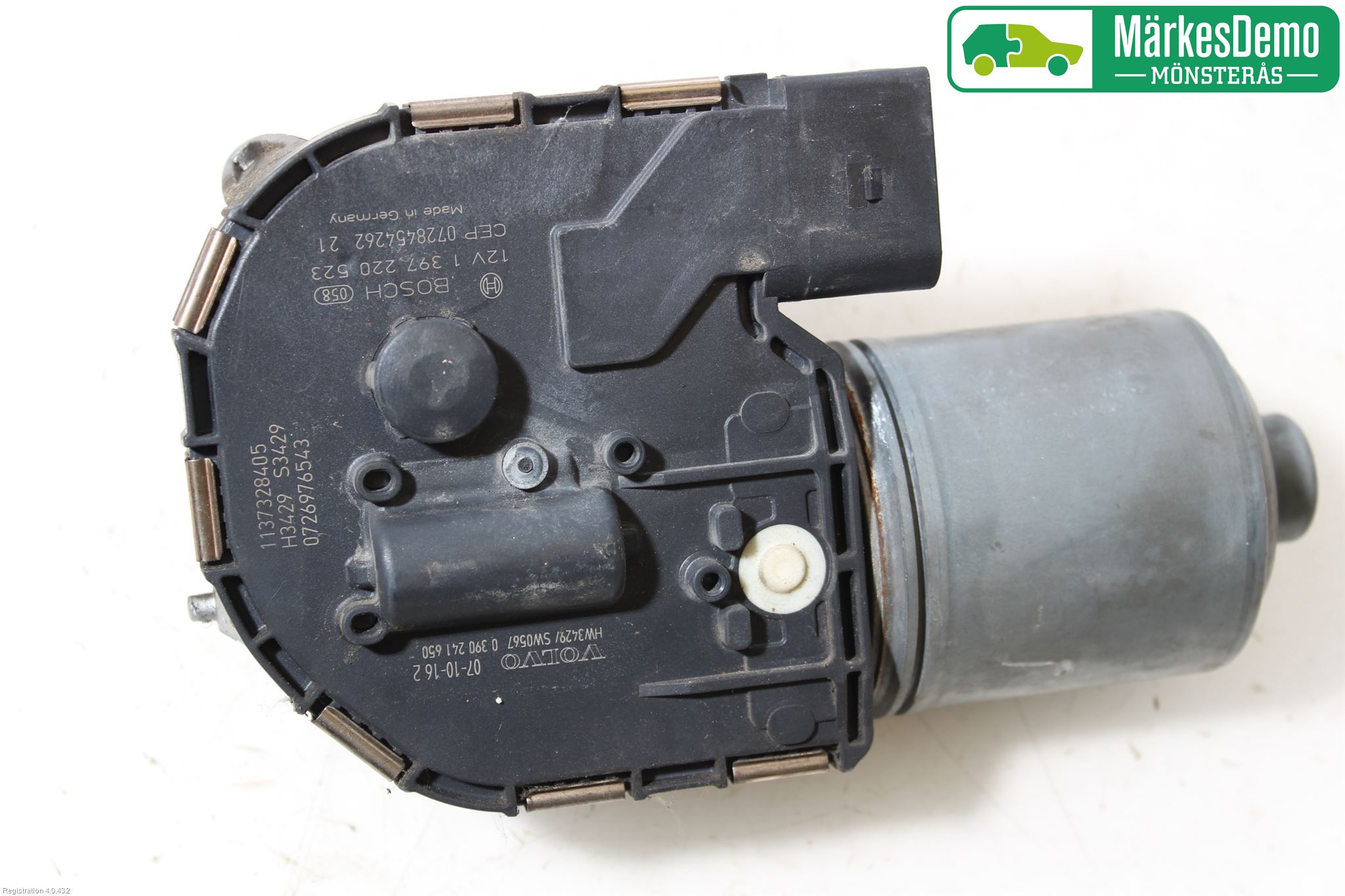 Volvo S40 08-12 Viskermotor Frontrute