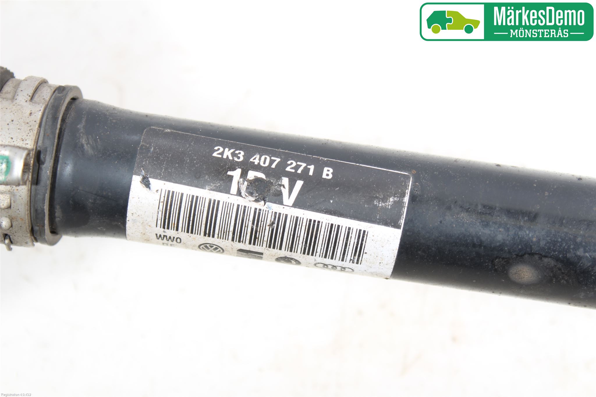 Volkswagen VW CADDY 11-15 Drivaksel Foran Kompl Venstre