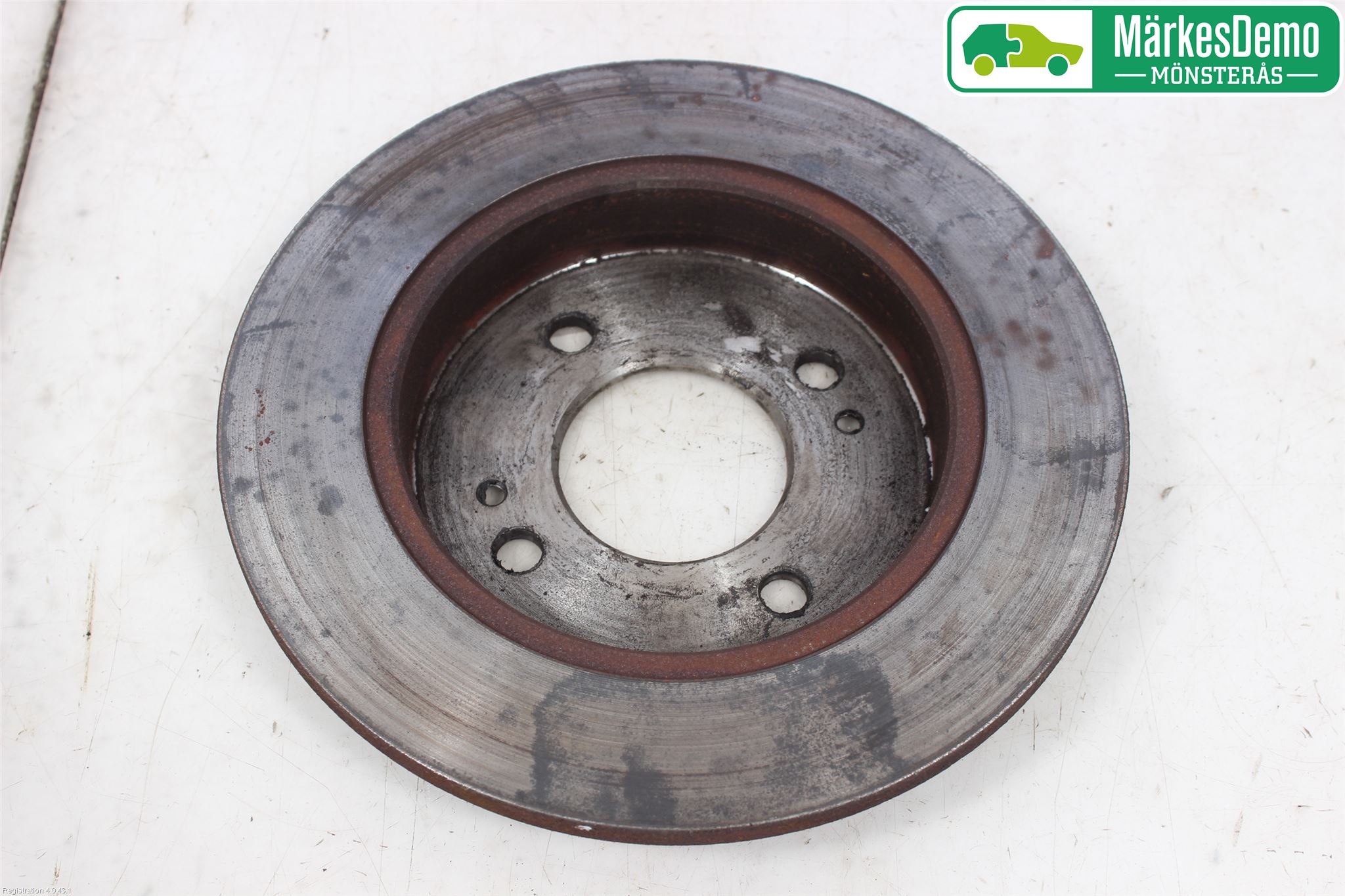 Hyundai i10 PA 08-13 Bremseskive Bak