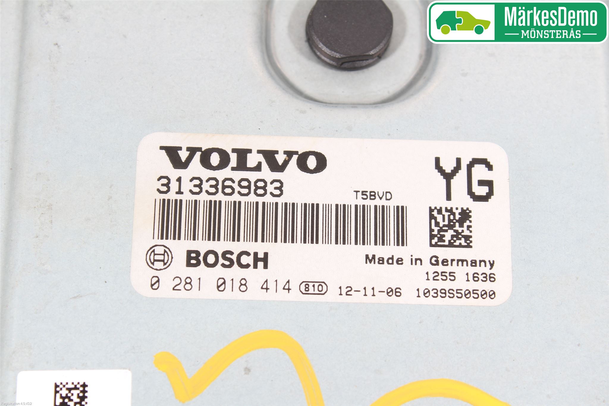 Volvo V70 08-13 Styreenhet Innsprøytning