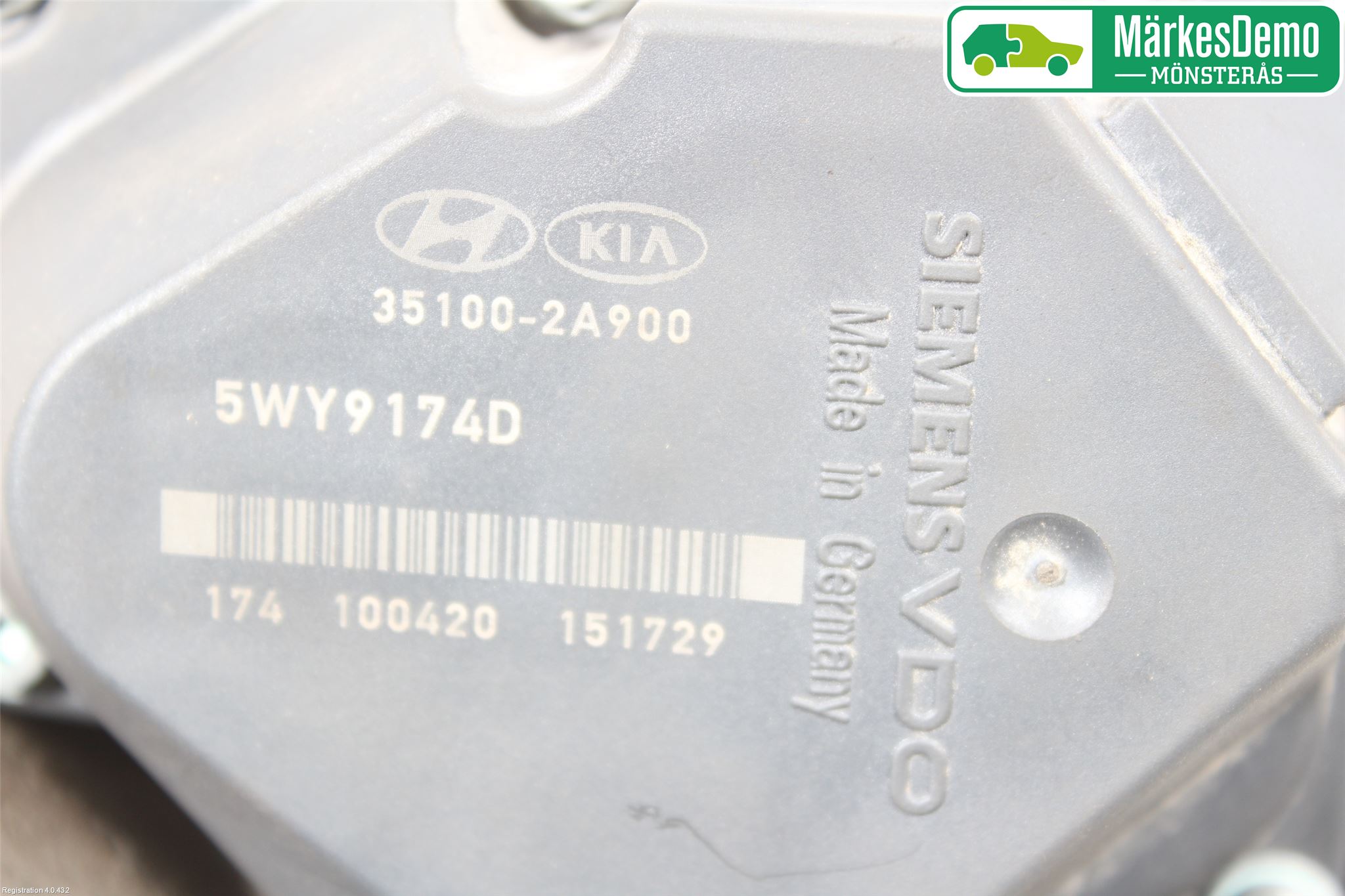 Hyundai i30 FD 07-12 Inns Spjeldhus