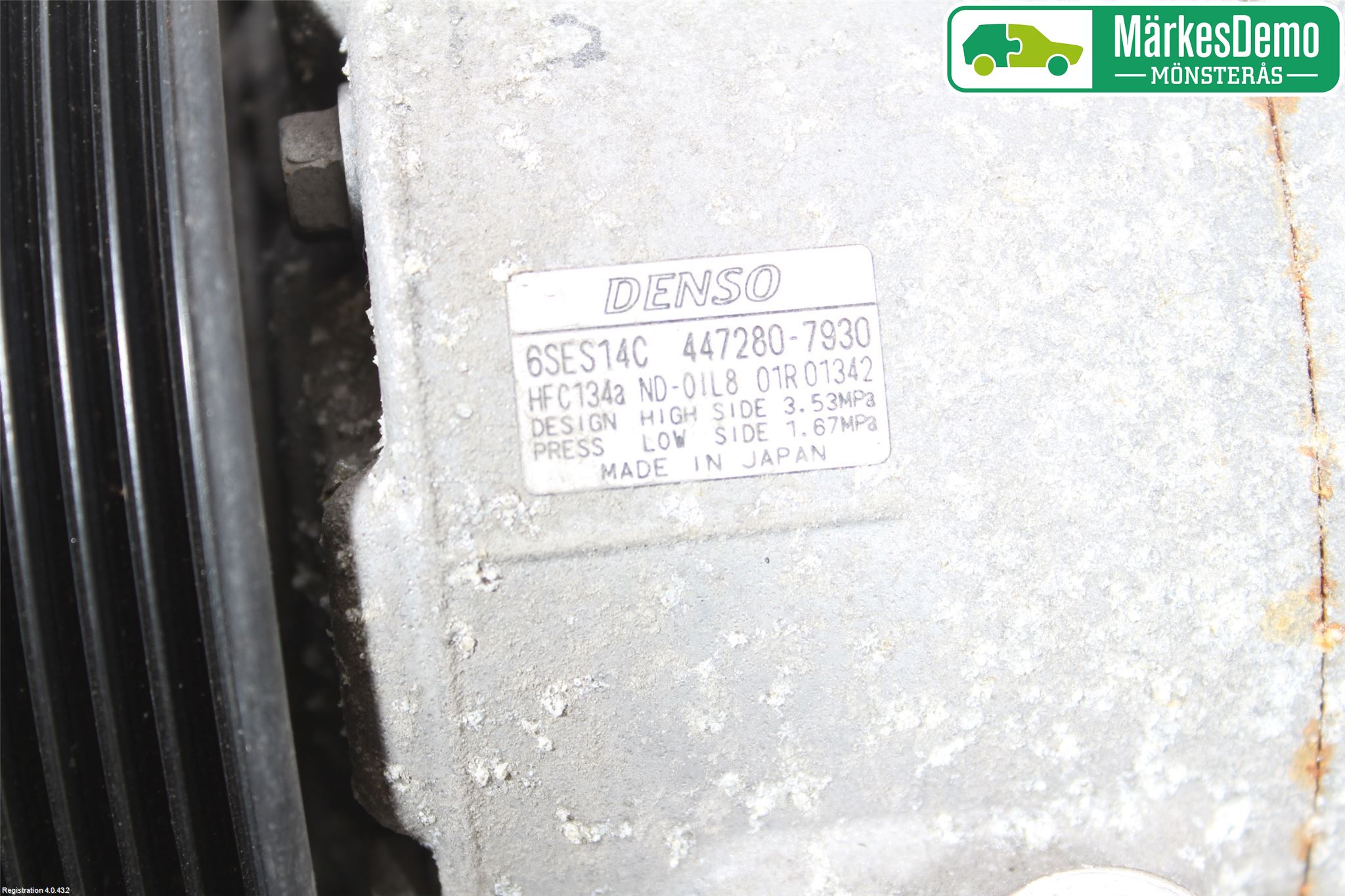 Toyota RAV4 13-18 Varme Ac Kompressor