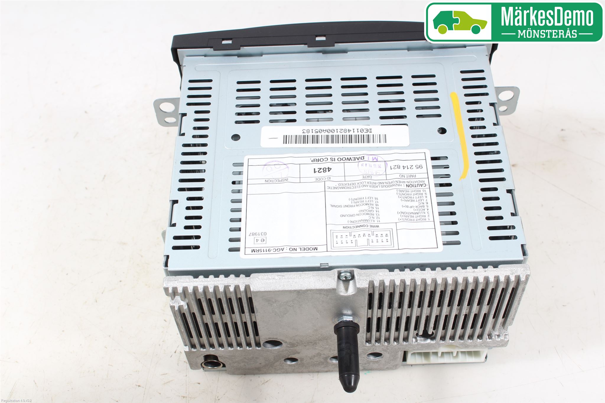 GM CHEVROLET SPARK Stereo Radio