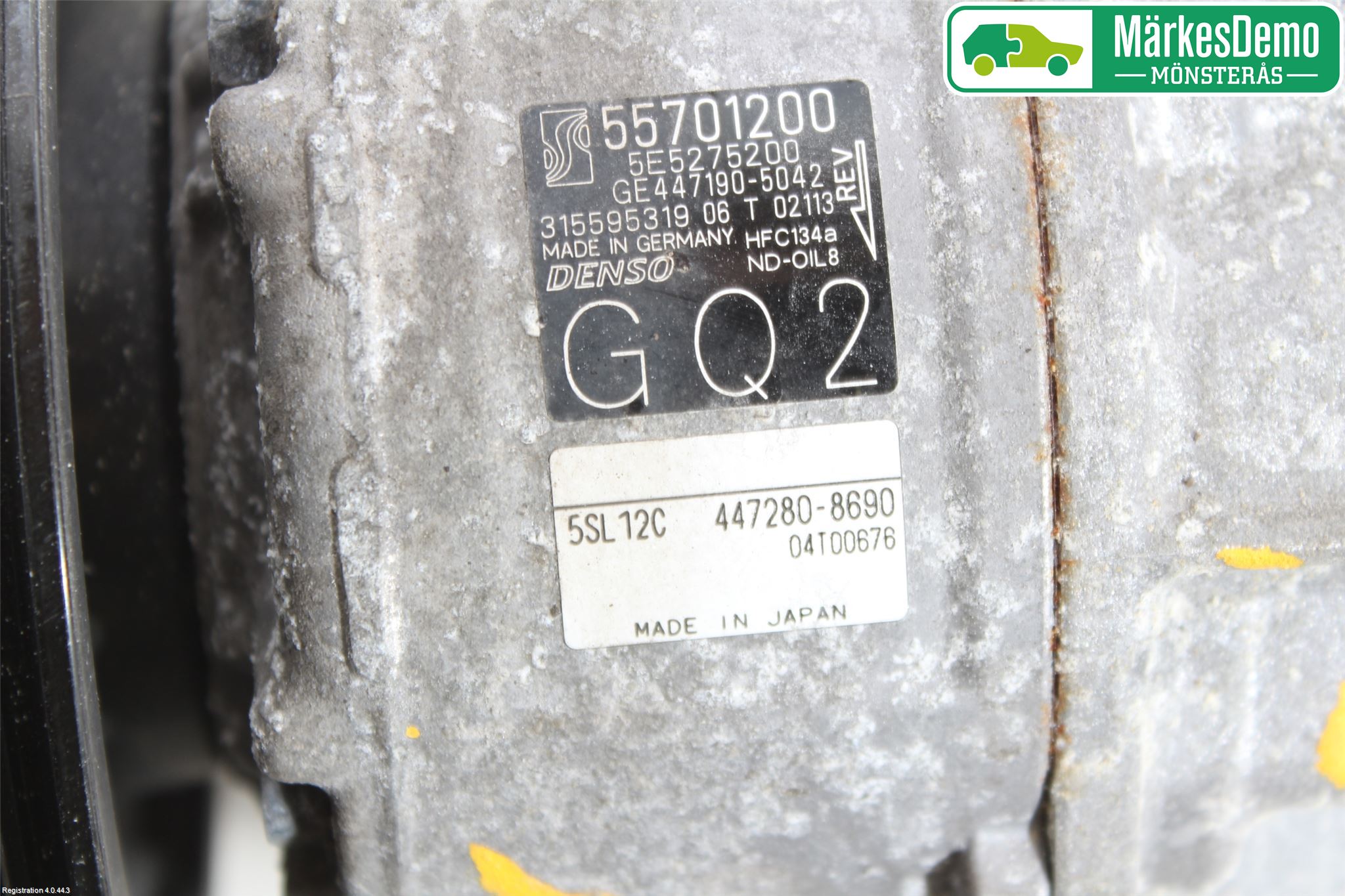 Opel CORSA E 15-19 Varme Ac Kompressor