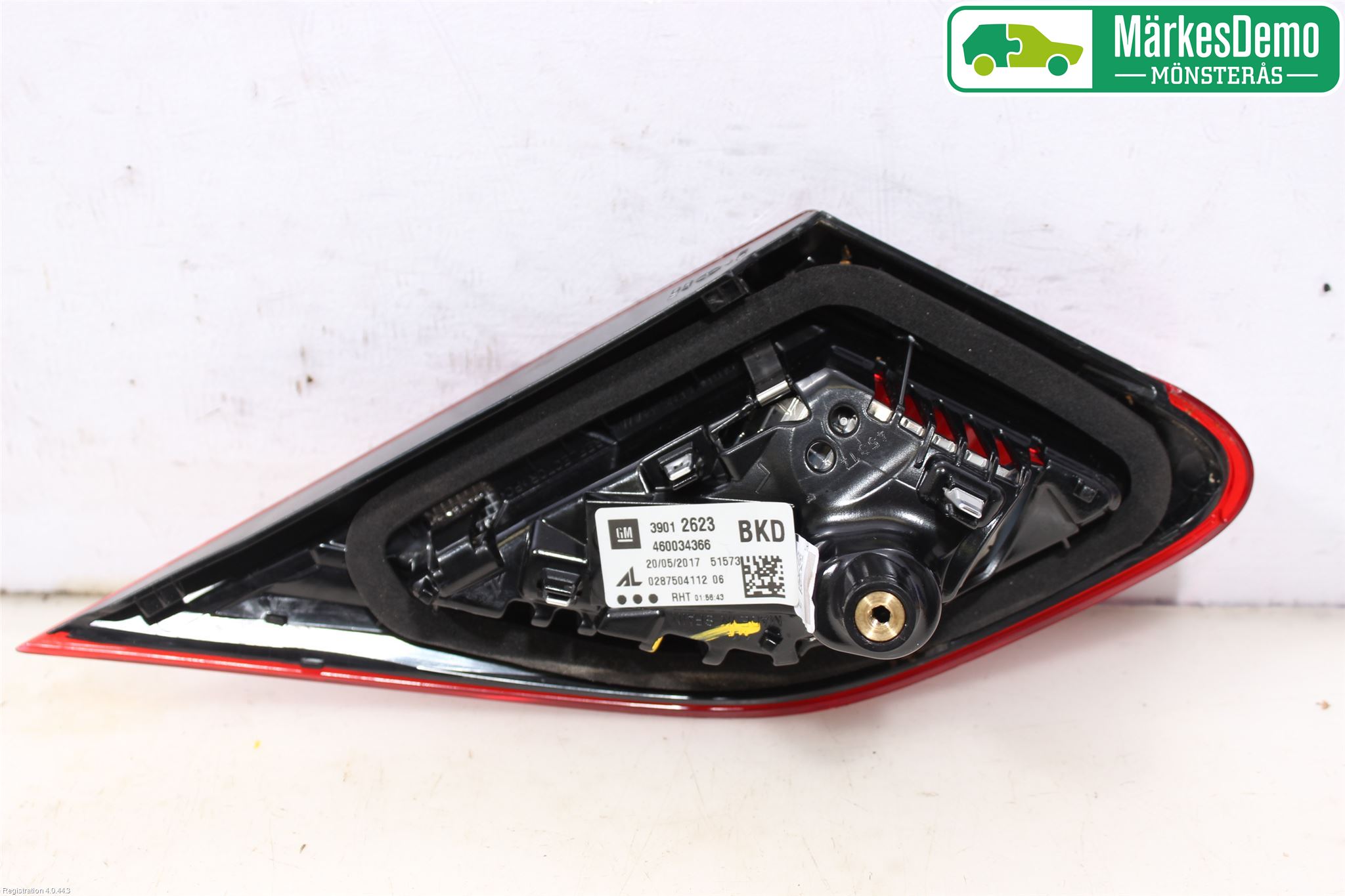 Opel CORSA E 15-19 Baklykt Venstre  På Luke(Indre
