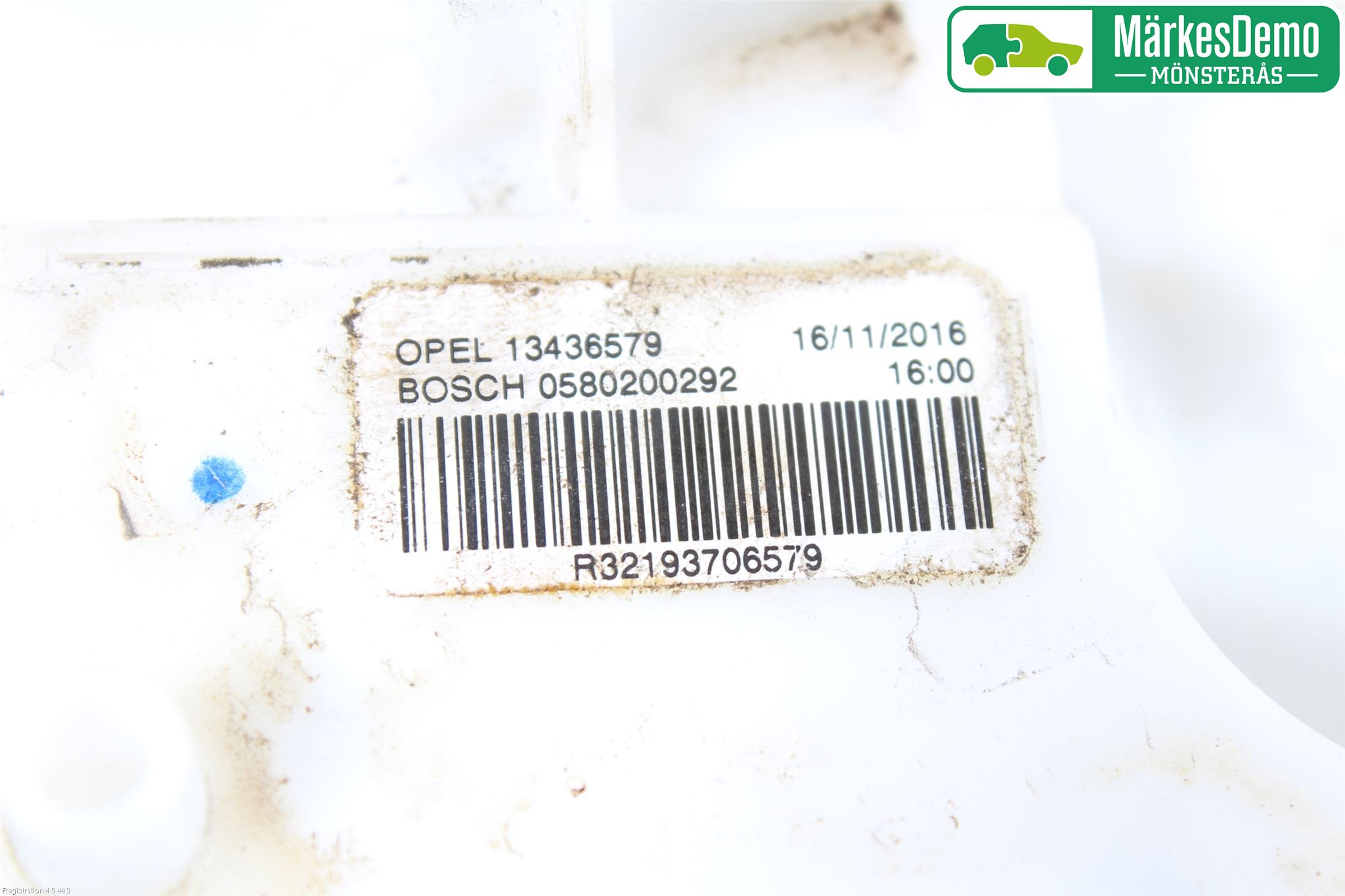 Opel CORSA E 15-19 Drivstoffpumpe Fødepumpe El