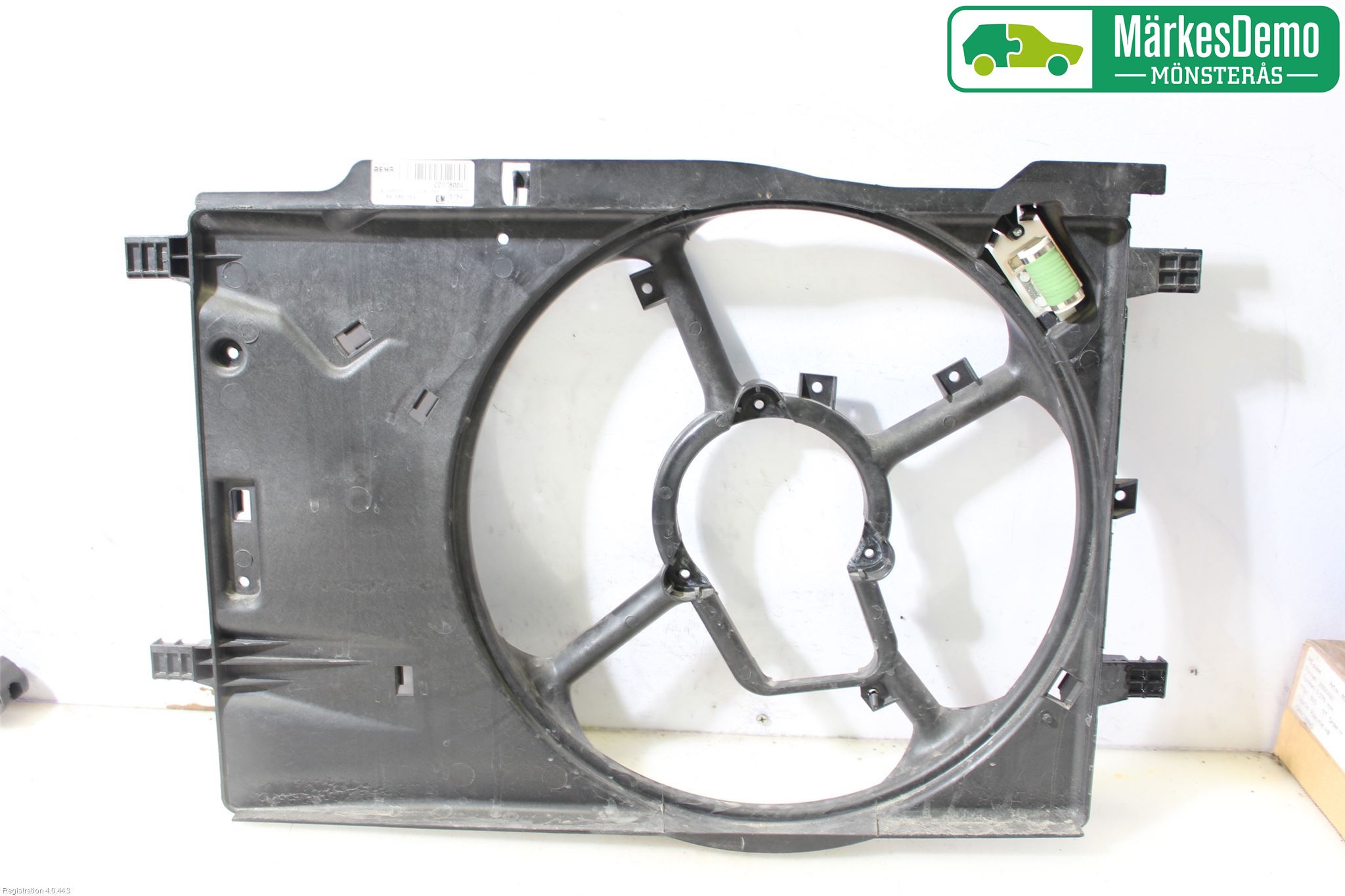 Opel CORSA E 15-19 Kjølevifte-Radiator Hus-Kåpe