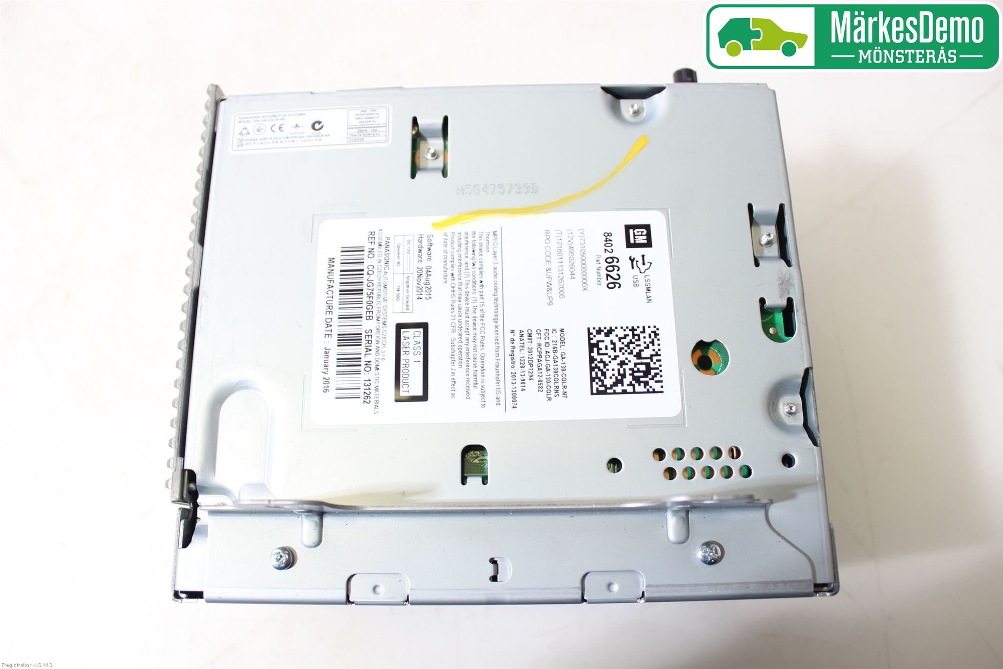 Opel ASTRA J 10-15 Stereo Radio Med Cd