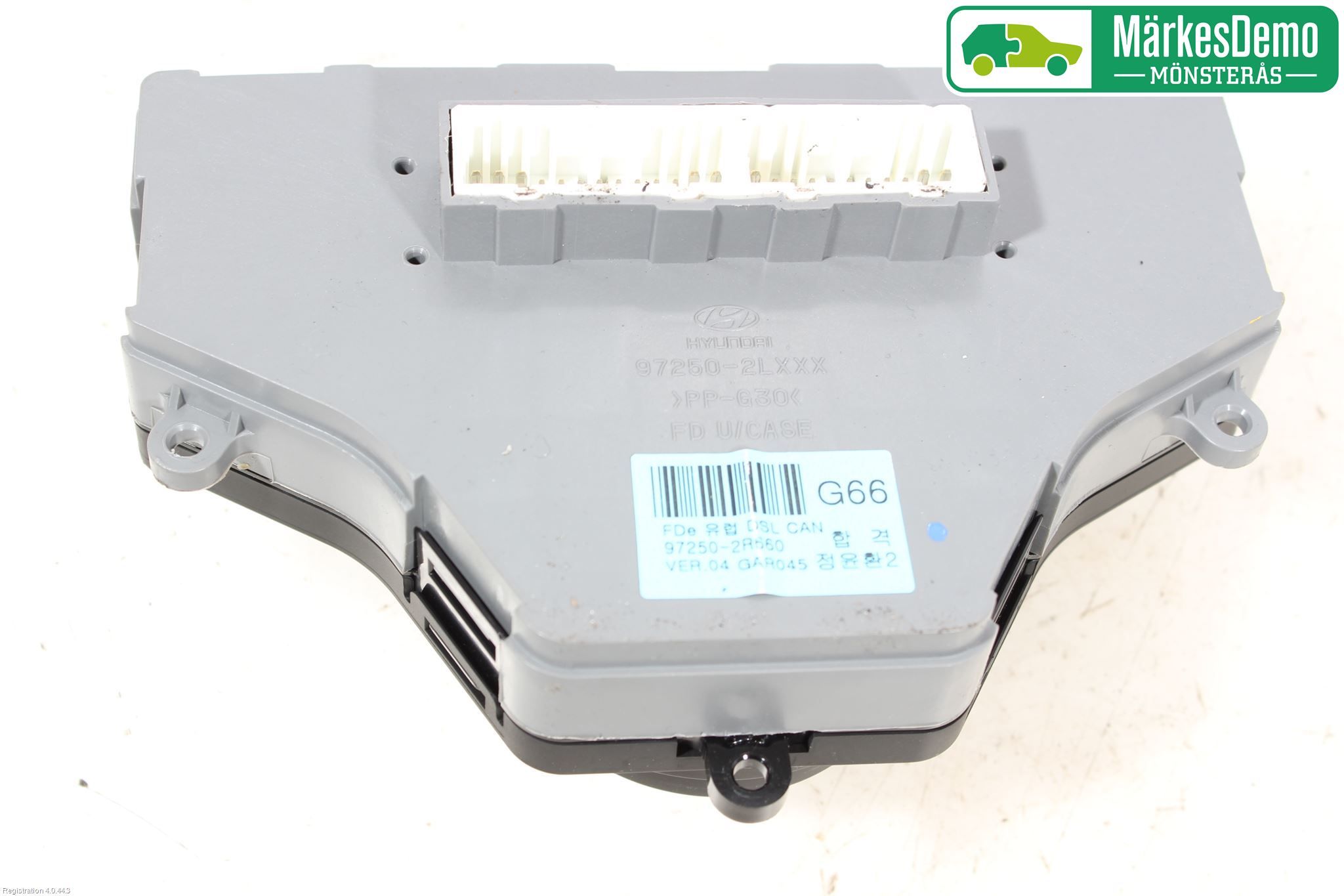 Hyundai i30 FD 07-12 Varme Ac Betjening-Display