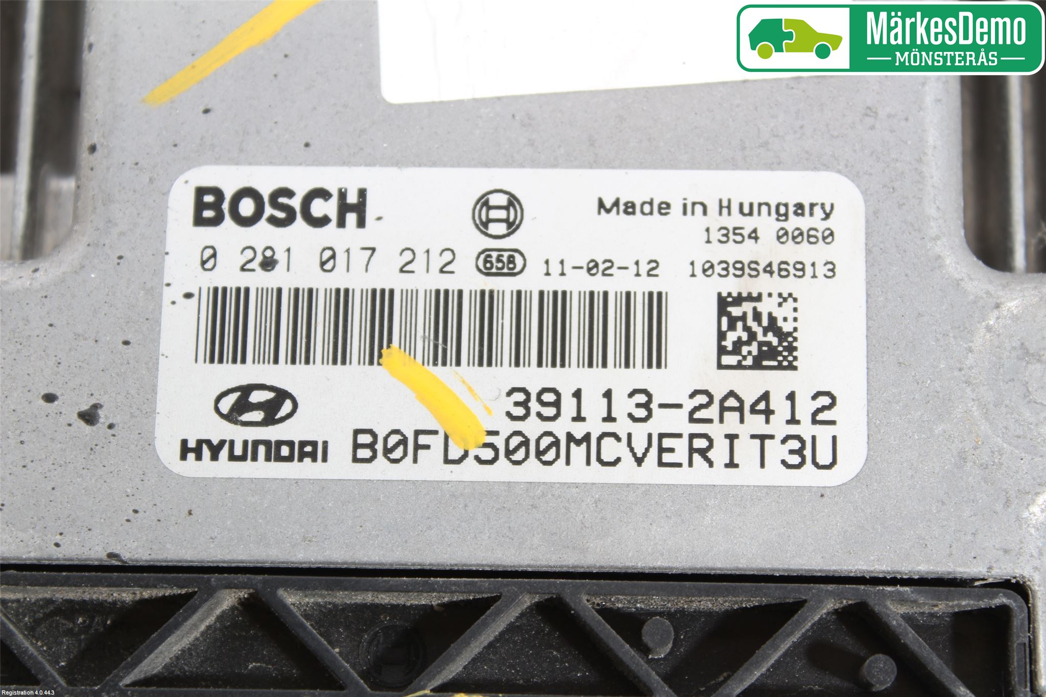 Hyundai i30 FD 07-12 Styreenhet Innsprøytning