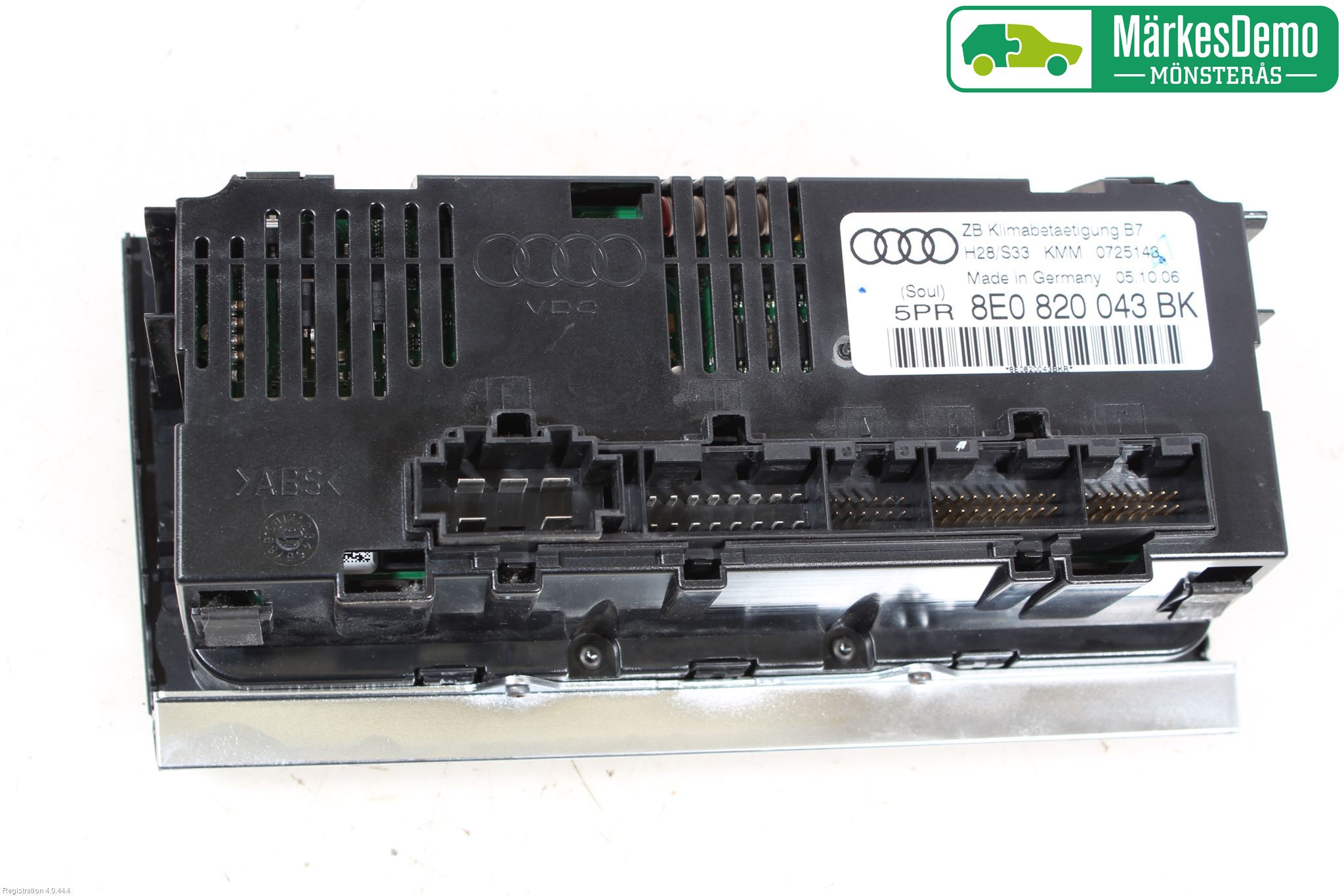 Audi A4/S4 05-07 Varme Ac Betjening-Display