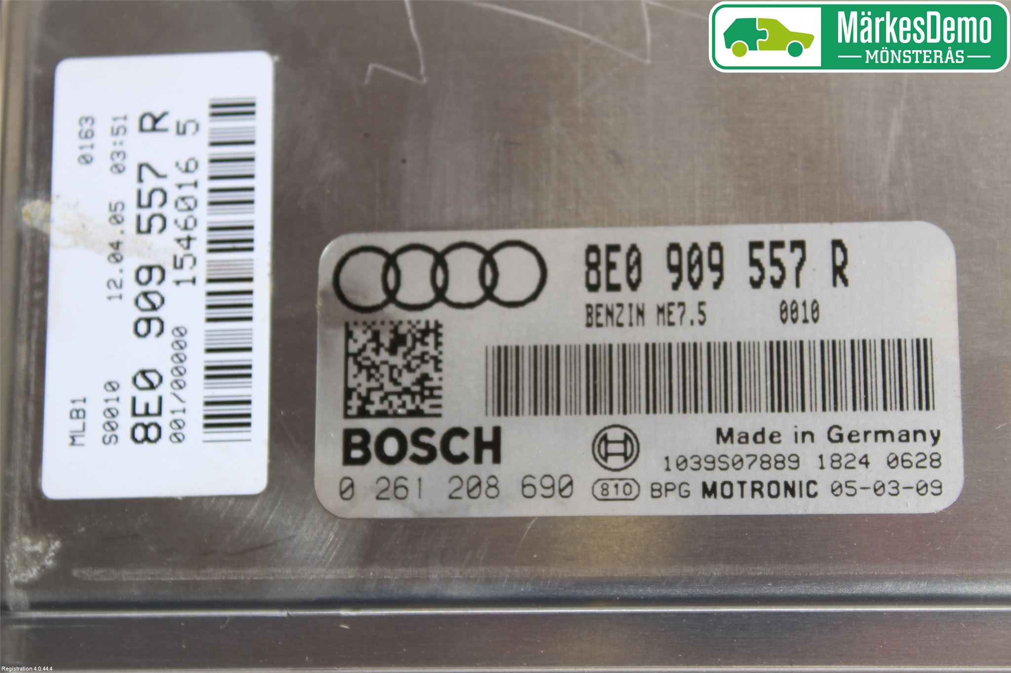 Audi A4/S4 05-07 Styreenhet Innsprøytning