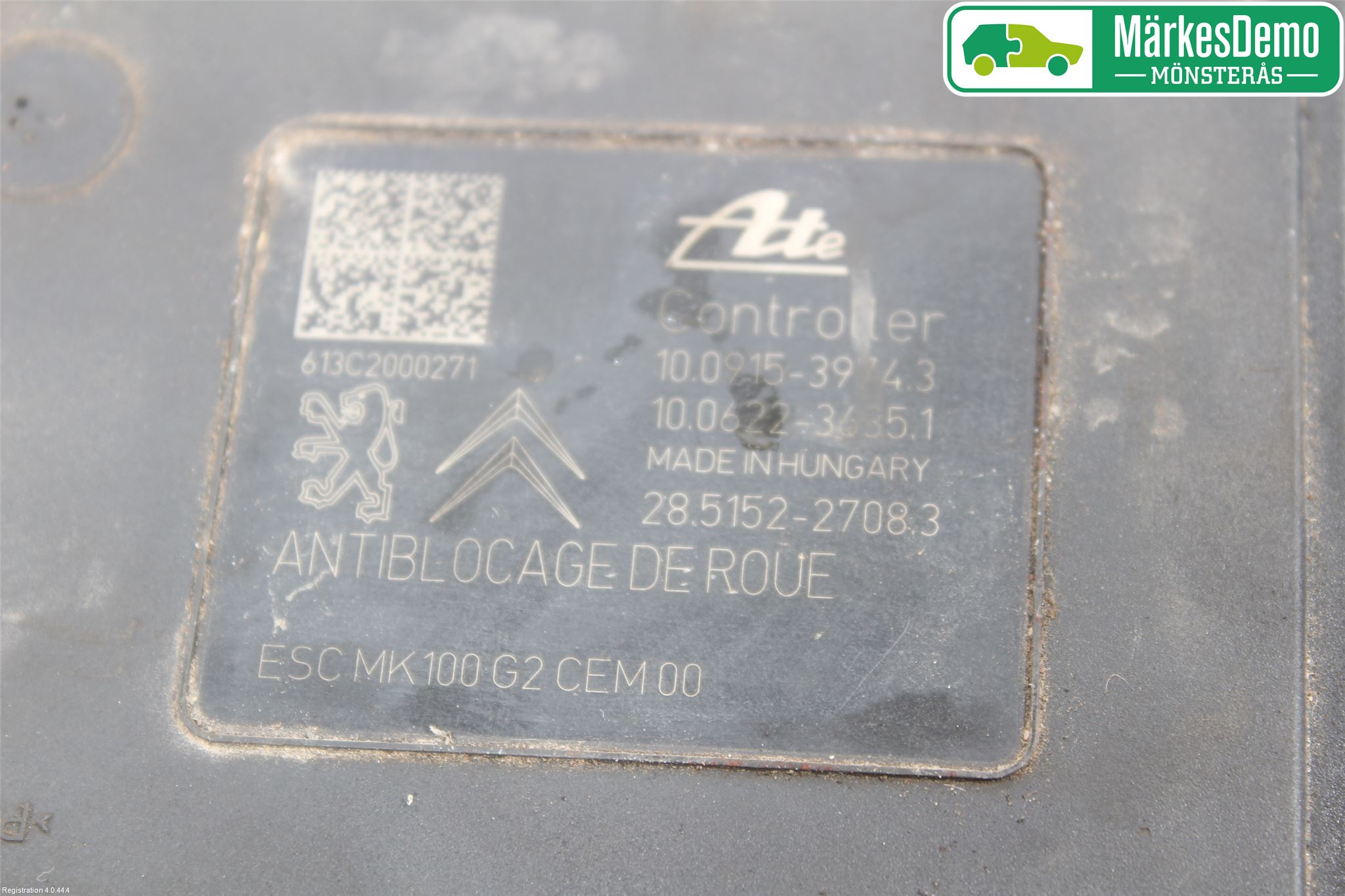 Peugeot 2008 13-20 Abs Hydraulikkaggregat