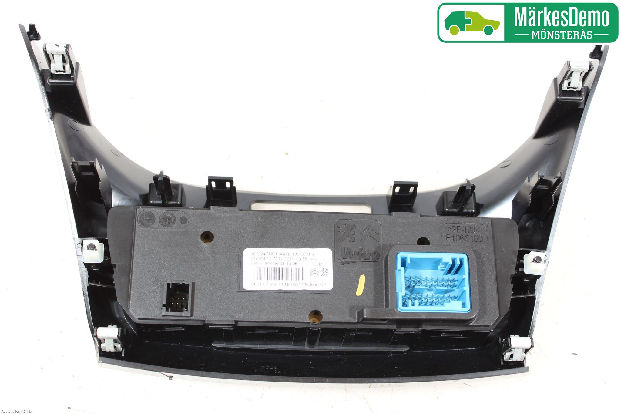 Peugeot 2008 13-20 Varme Ac Betjening-Display