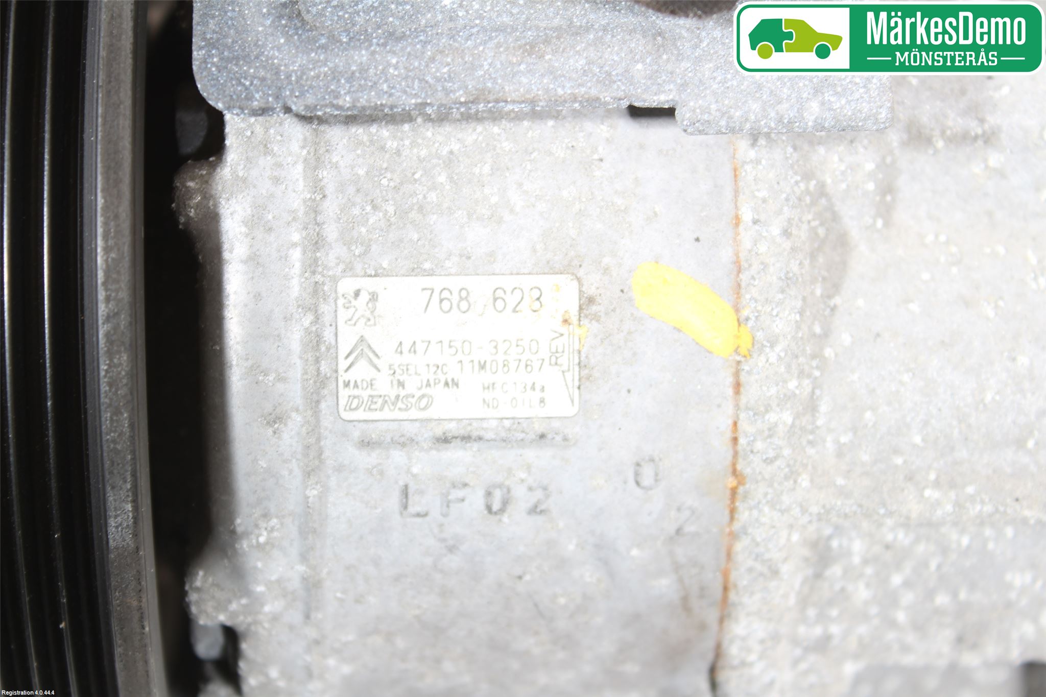 Citroen C4 II 11-18 Varme Ac Kompressor