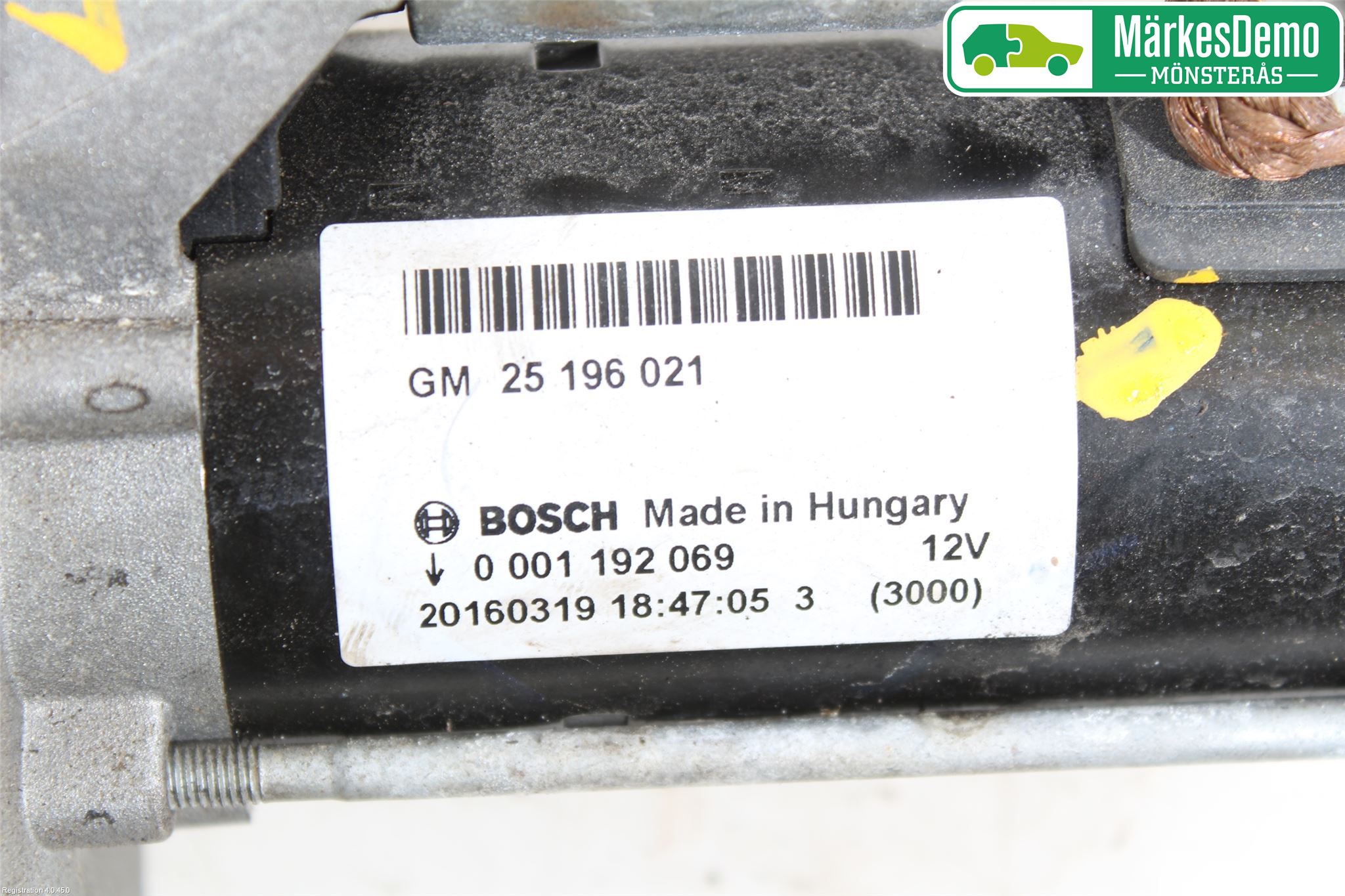 Opel MOKKA 13-20 Startmotor