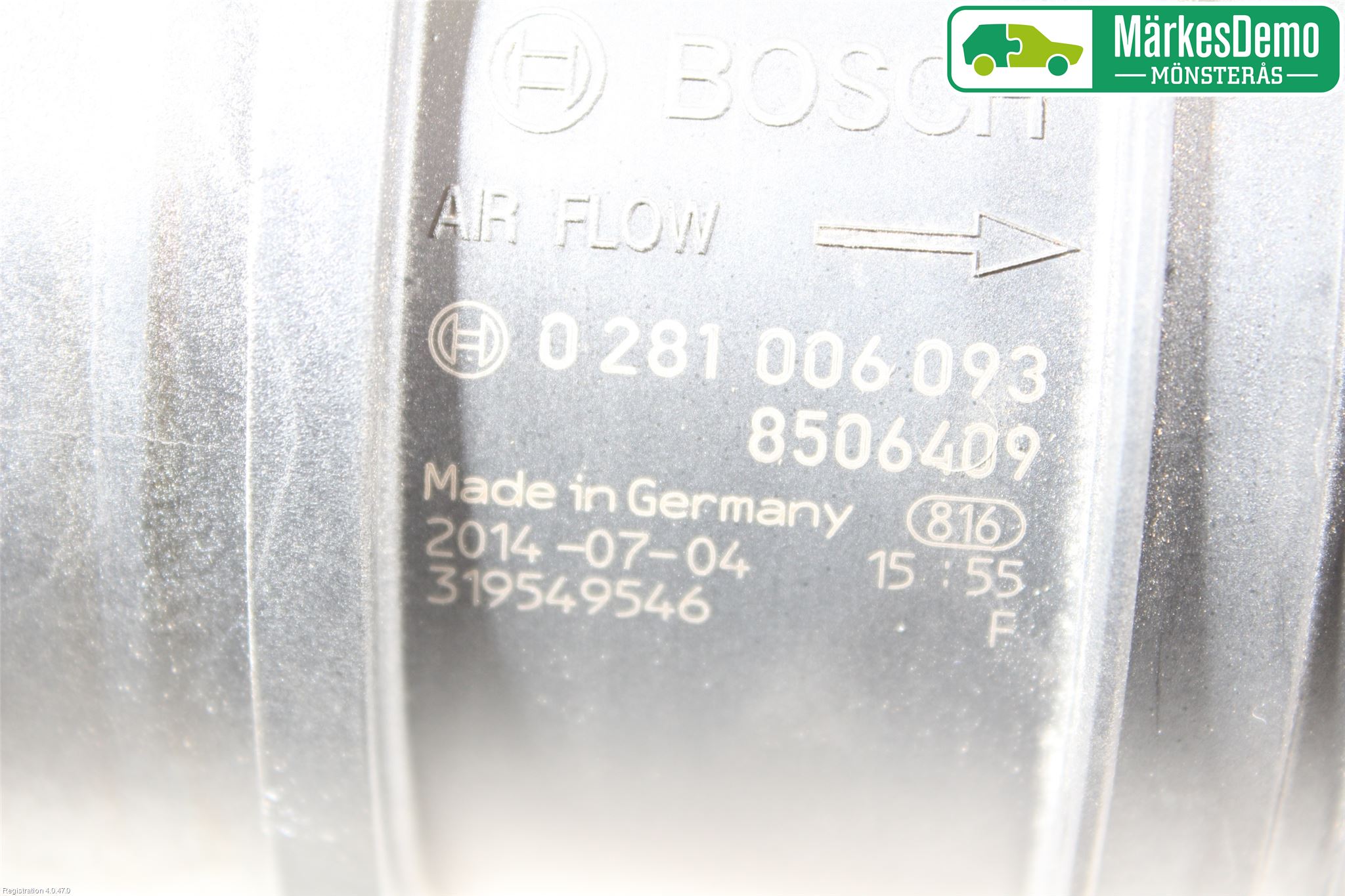 BMW 3 E90/91 SED/TOU 05-12 Inns Luftmassemåler