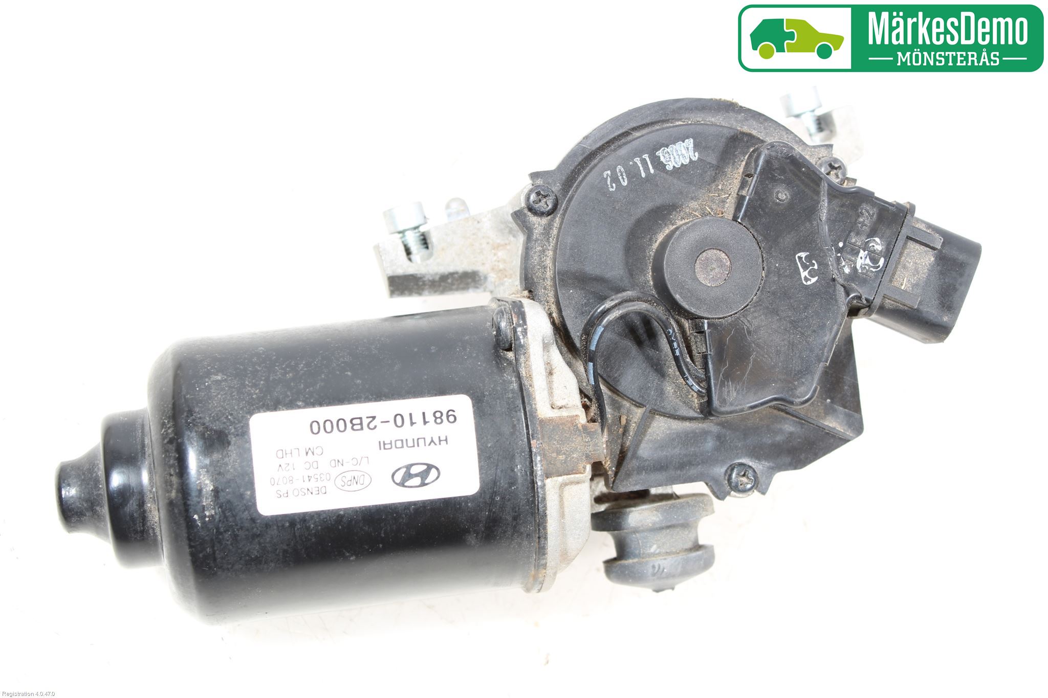 Hyundai SANTA FE  06-12 Viskermotor Frontrute