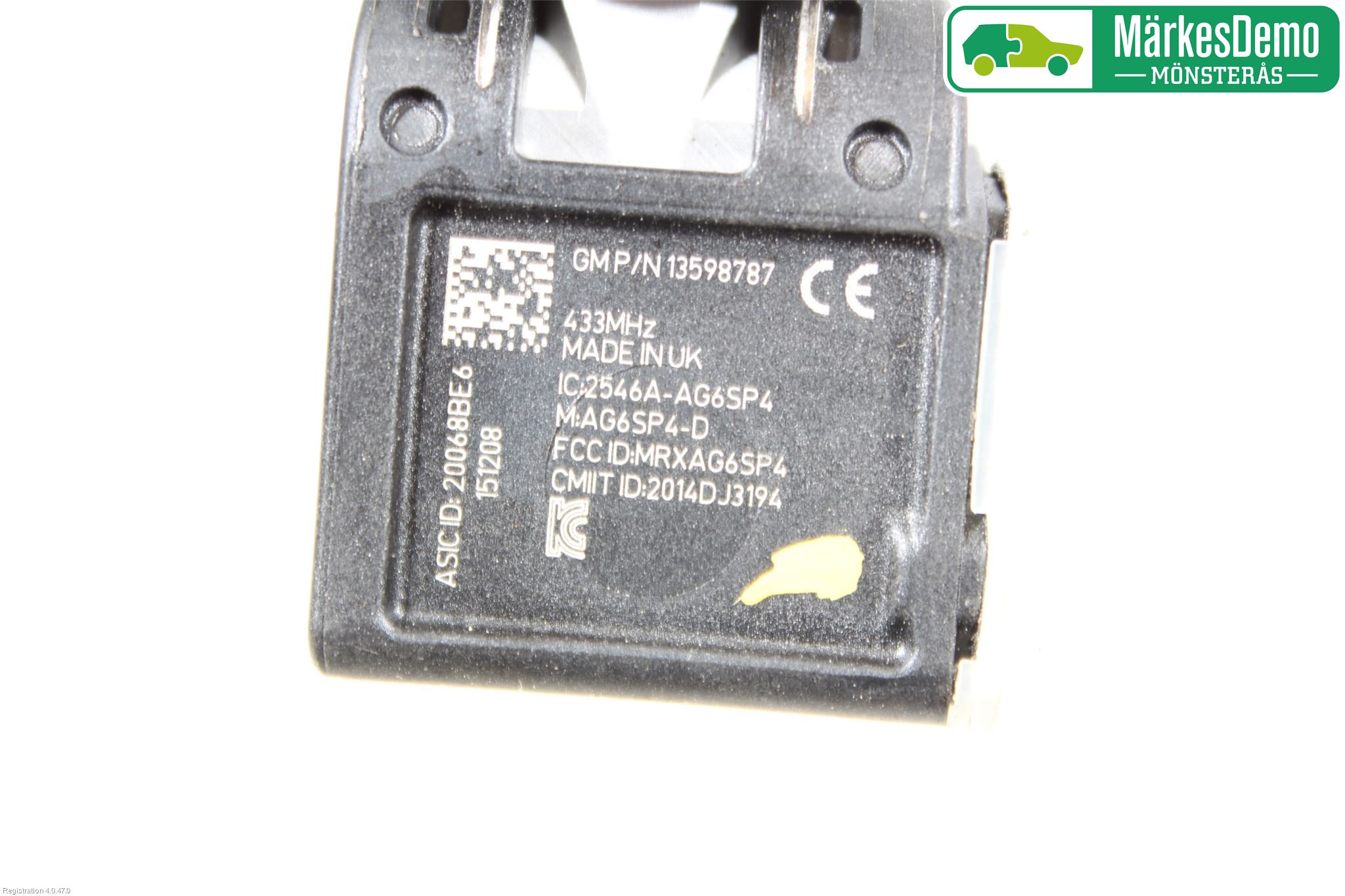 Opel ASTRA J 10-15 Giver Dekktrykk