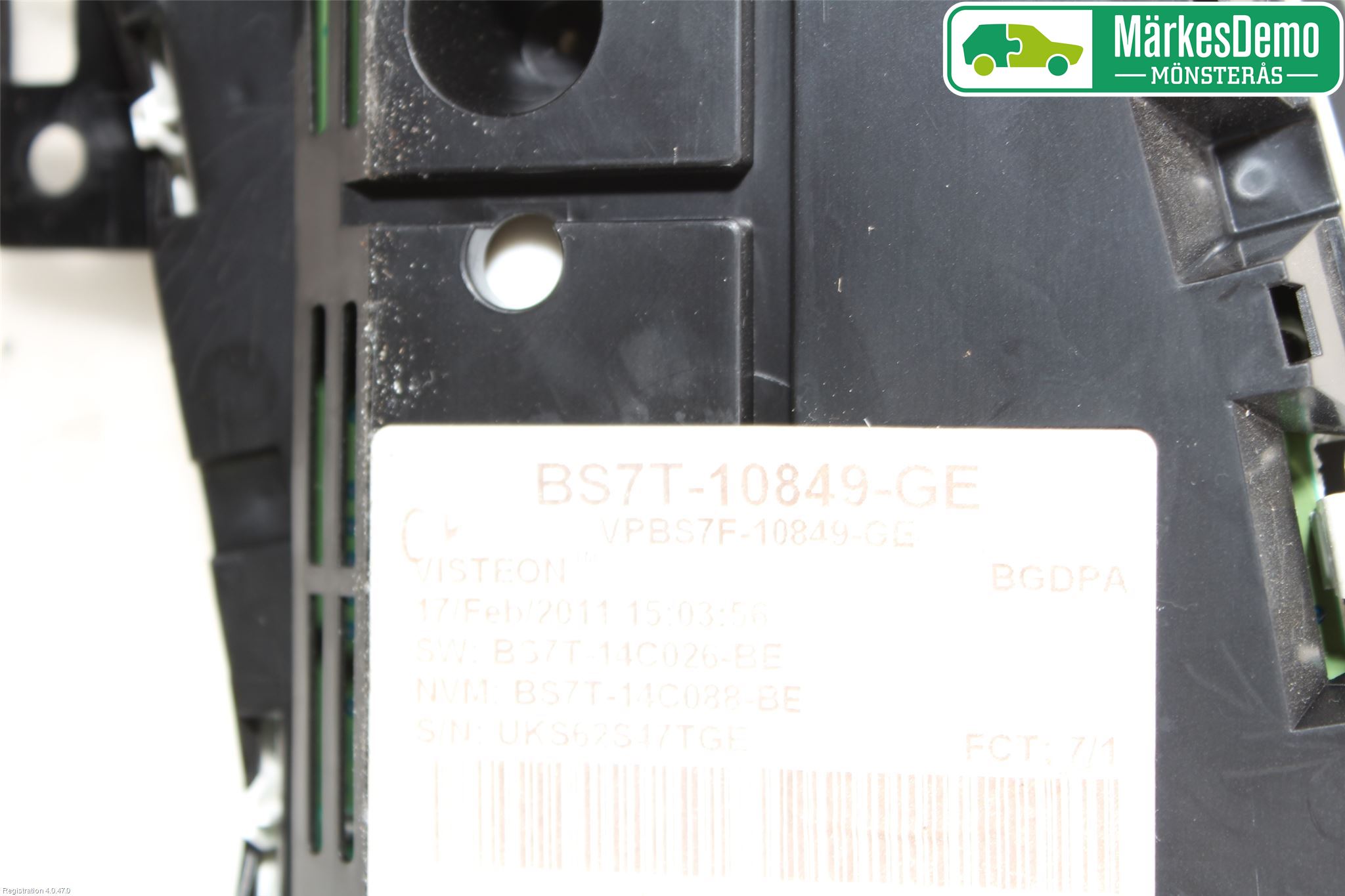 Ford MONDEO 07-15 Instr Kombinert