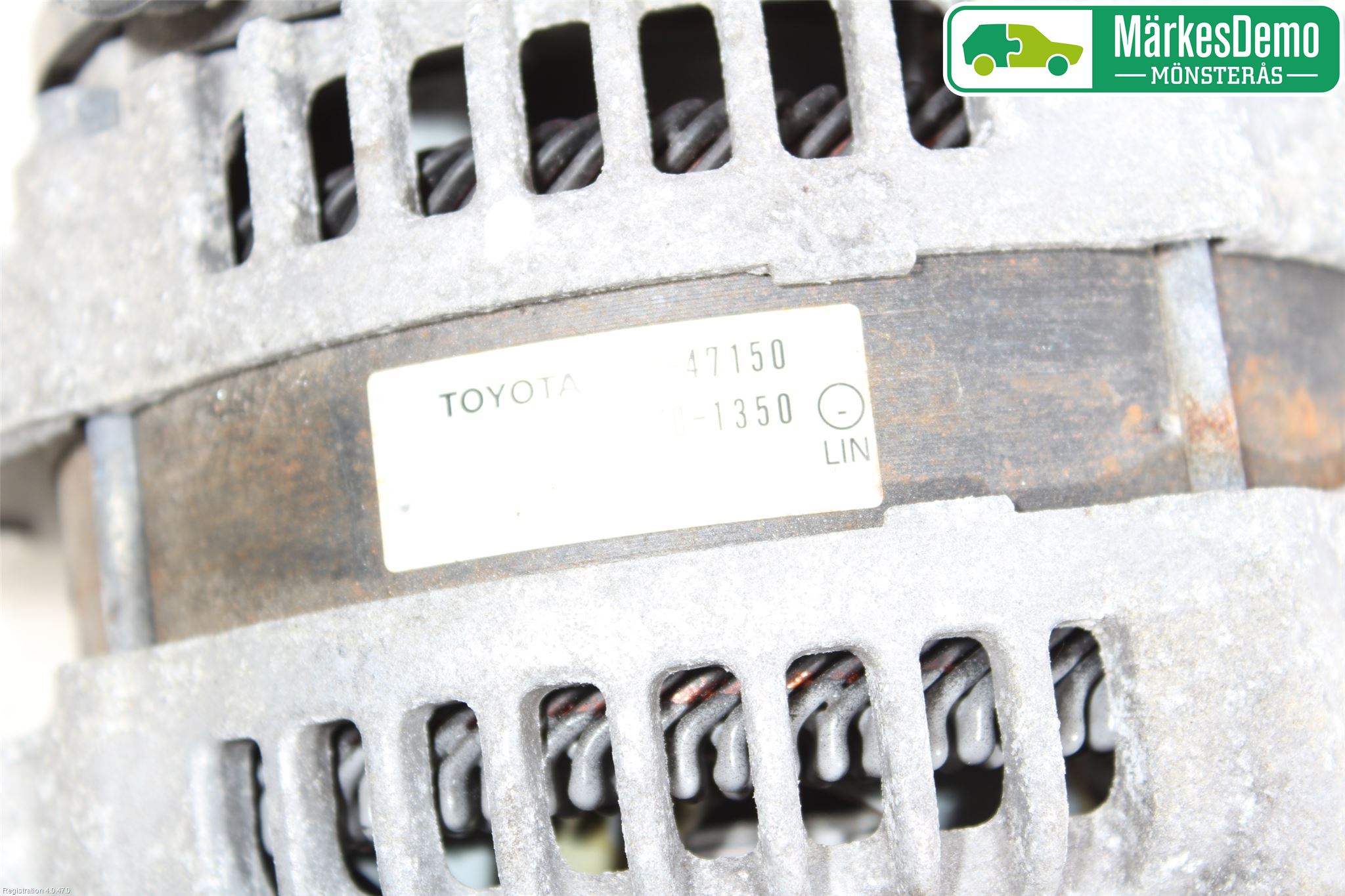 Toyota VERSO-S 11-16 Dynamo