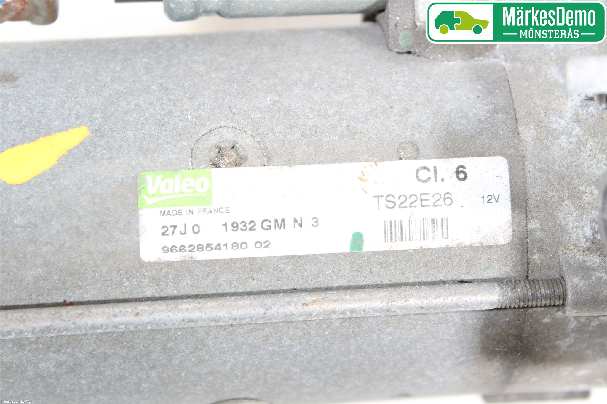 Peugeot 308 08-13 Startmotor Diesel