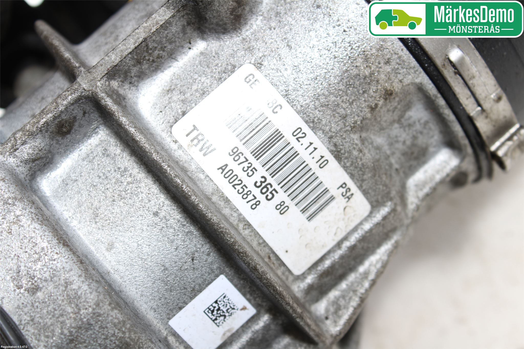 Peugeot 308 08-13 Servostyring Eletrisk Pumpe