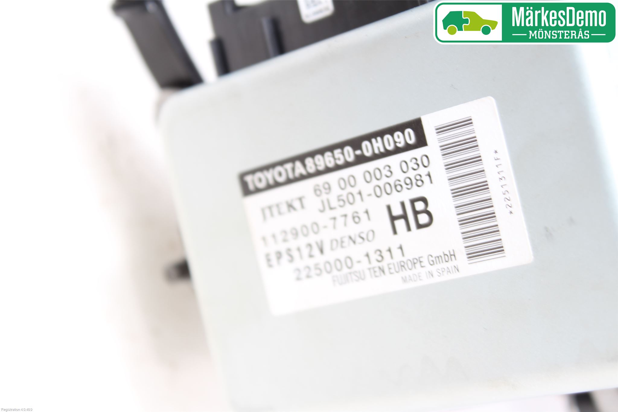 Toyota AYGO 15-21 Rattakselaggregat Innebygd Servo