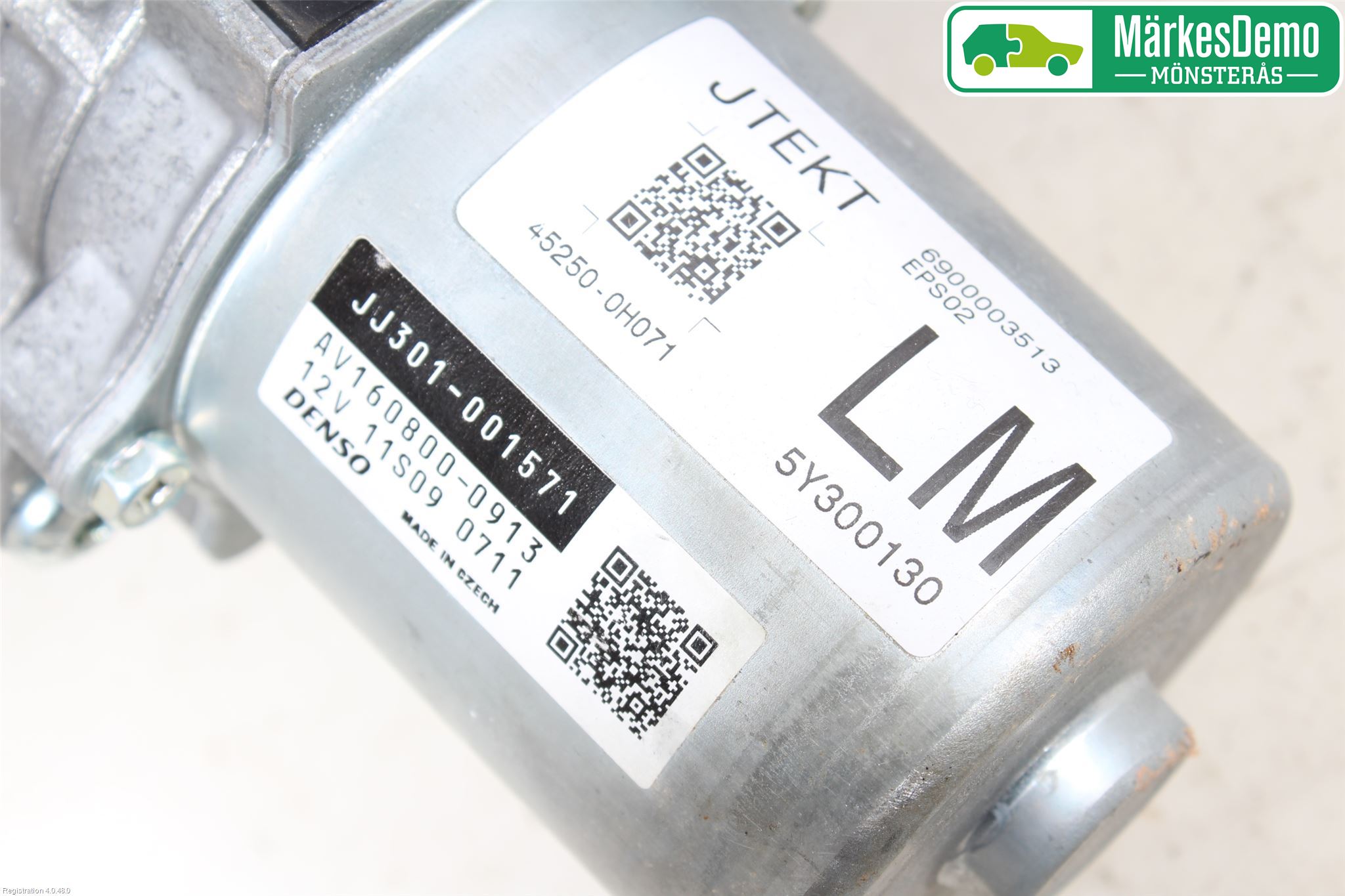 Toyota AYGO 15-21 Rattakselaggregat Innebygd Servo