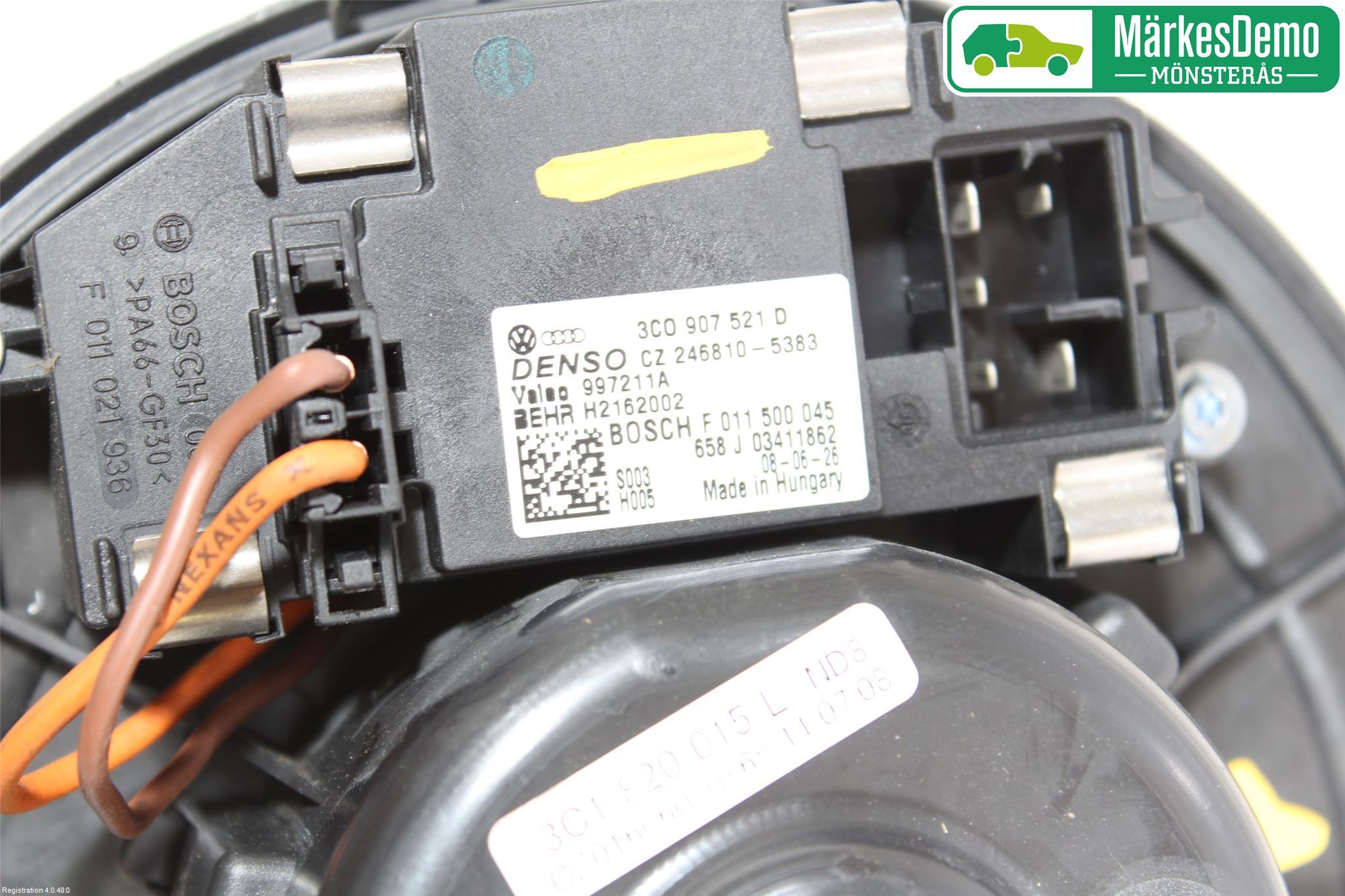 Volkswagen VW PASSAT 05-11 Varmeapparat Viftemotor