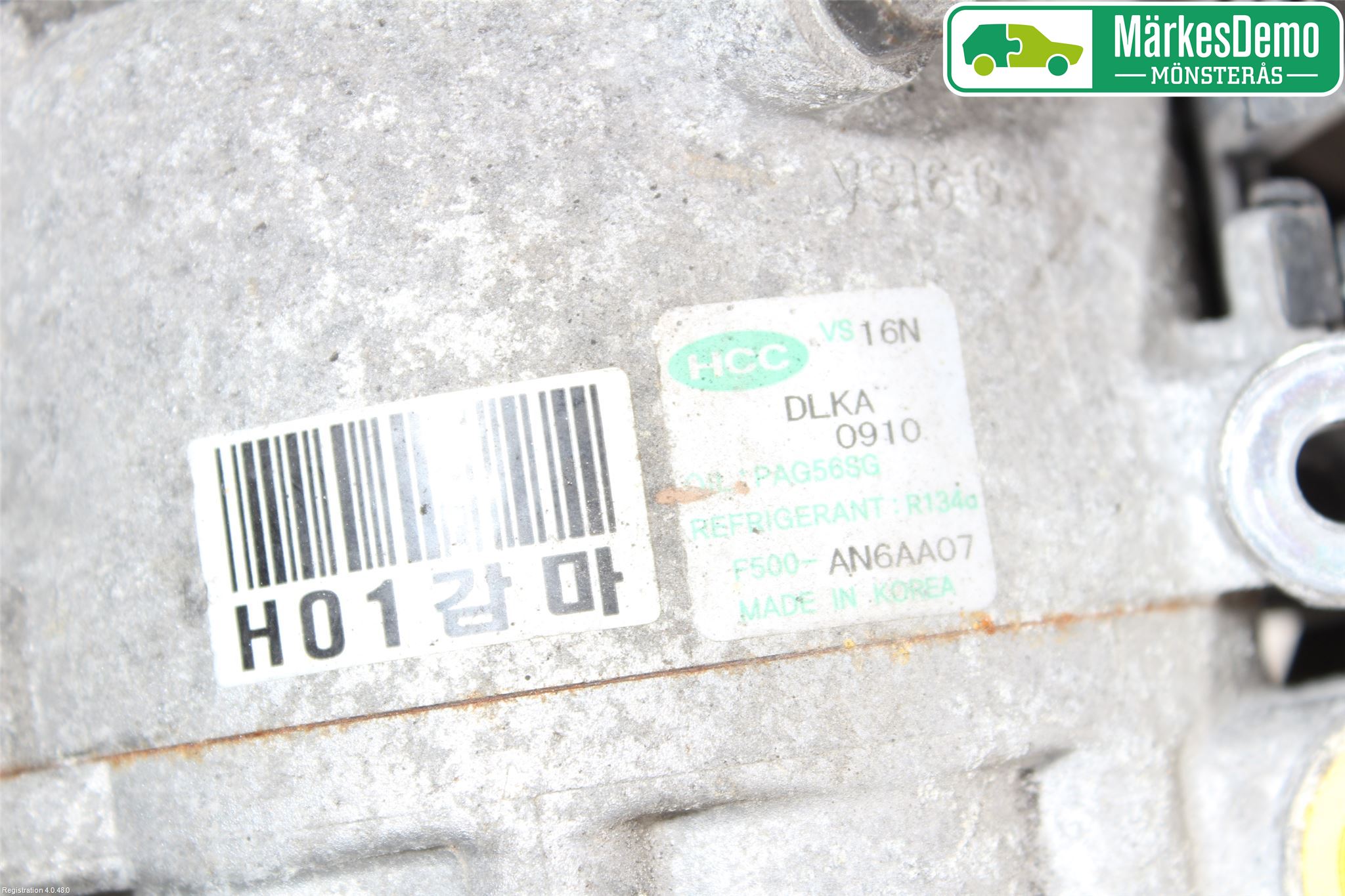 Hyundai i30 FD 07-12 Varme Ac Kompressor