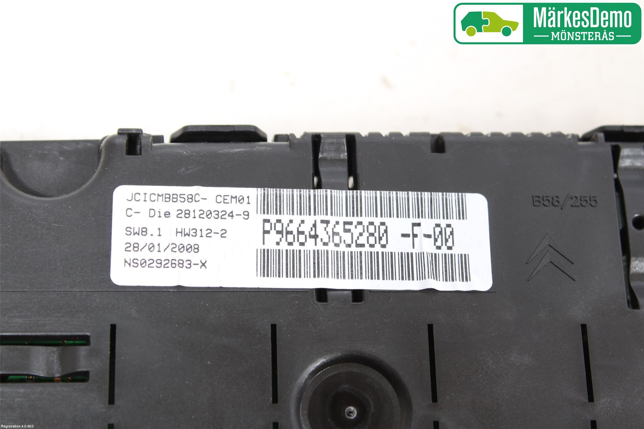 Citroen C4 GRAND PICASSO 07-13 Instr Kombinert