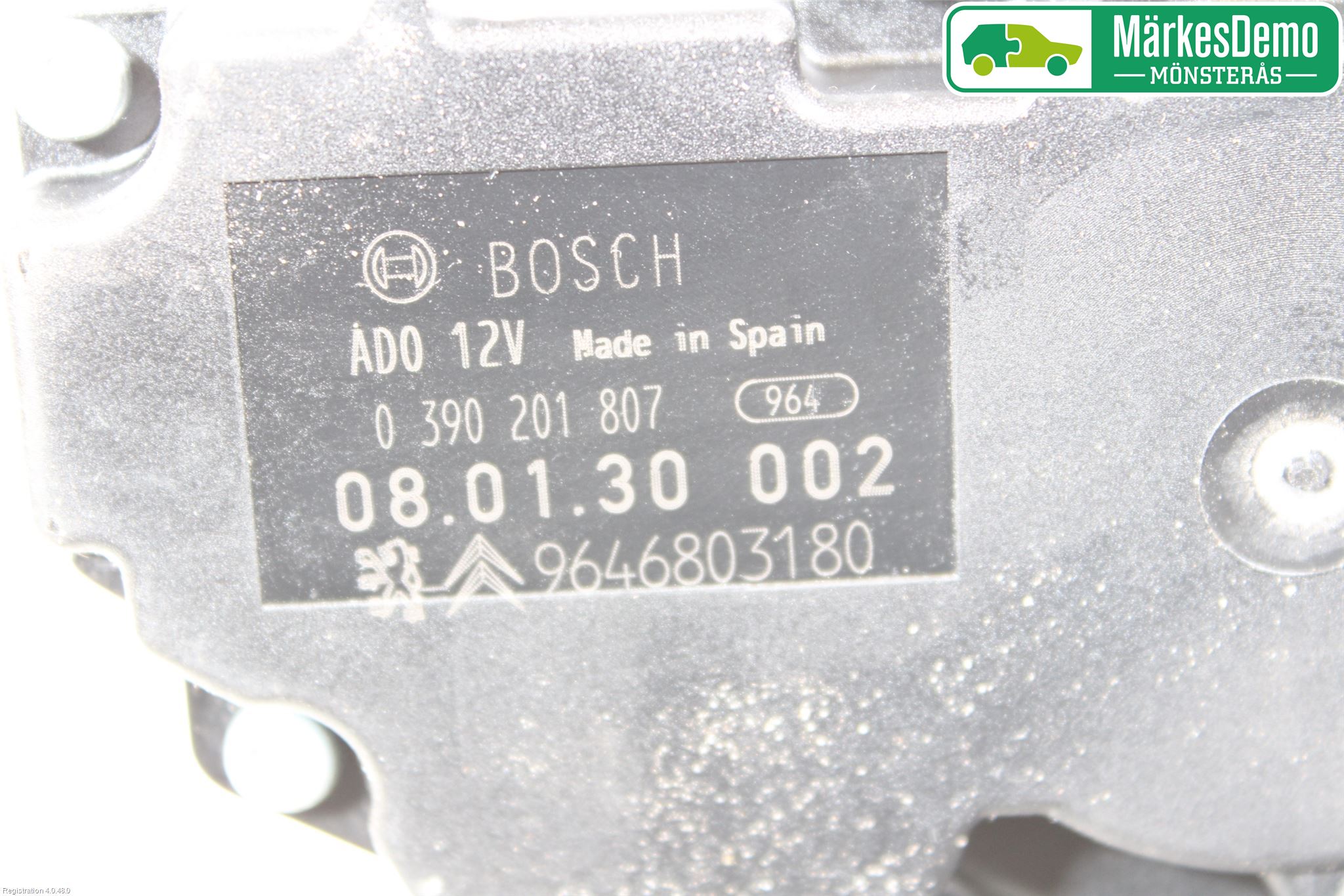 Citroen C4 GRAND PICASSO 07-13 Viskermotor Bakluke
