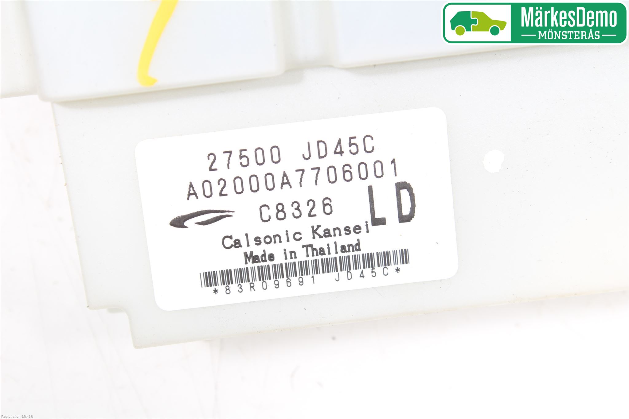 Nissan QASHQAI   07-10 Varme Ac Betjening-Display