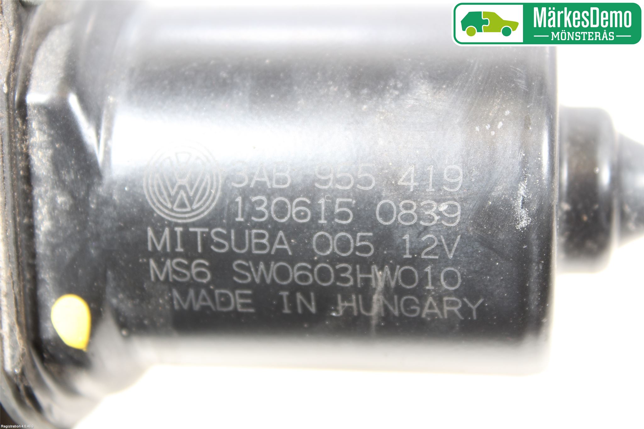 Volkswagen VW PASSAT 11-14 Viskermotor Frontrute