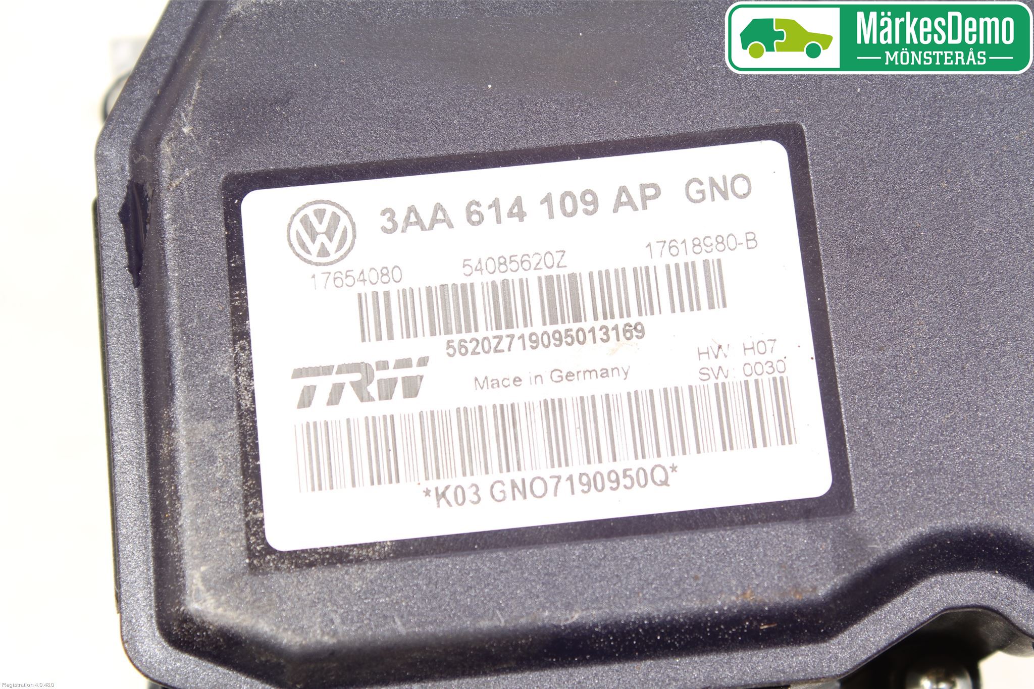 Volkswagen VW PASSAT 11-14 Abs Hydraulikkaggregat