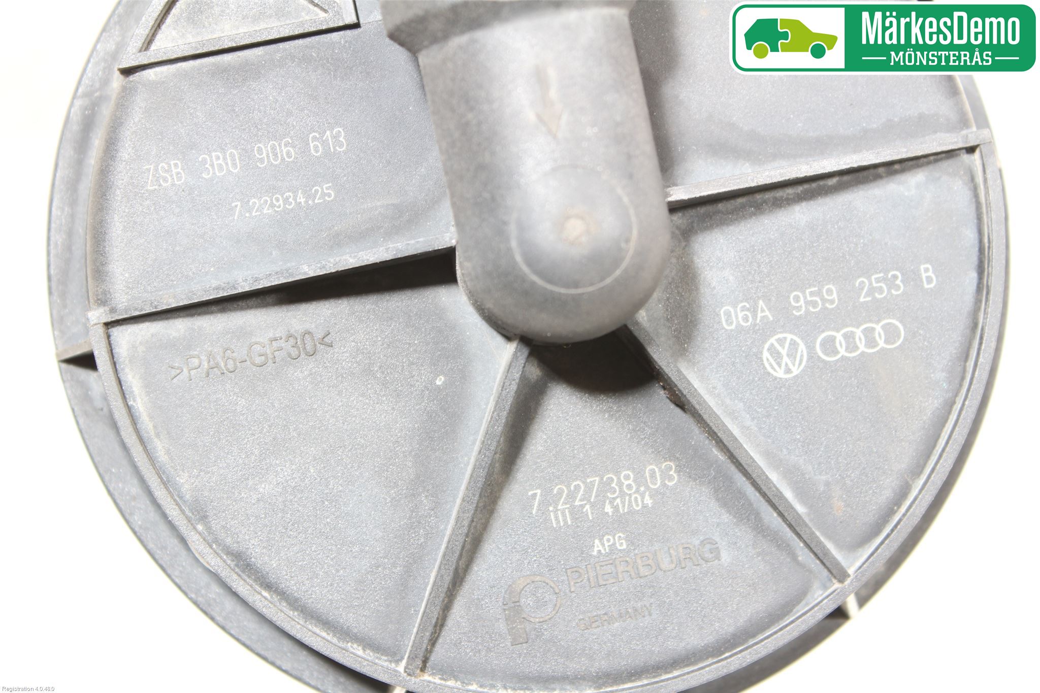 Skoda SUPERB 01-08 Luftpumpe - Eksosrensing