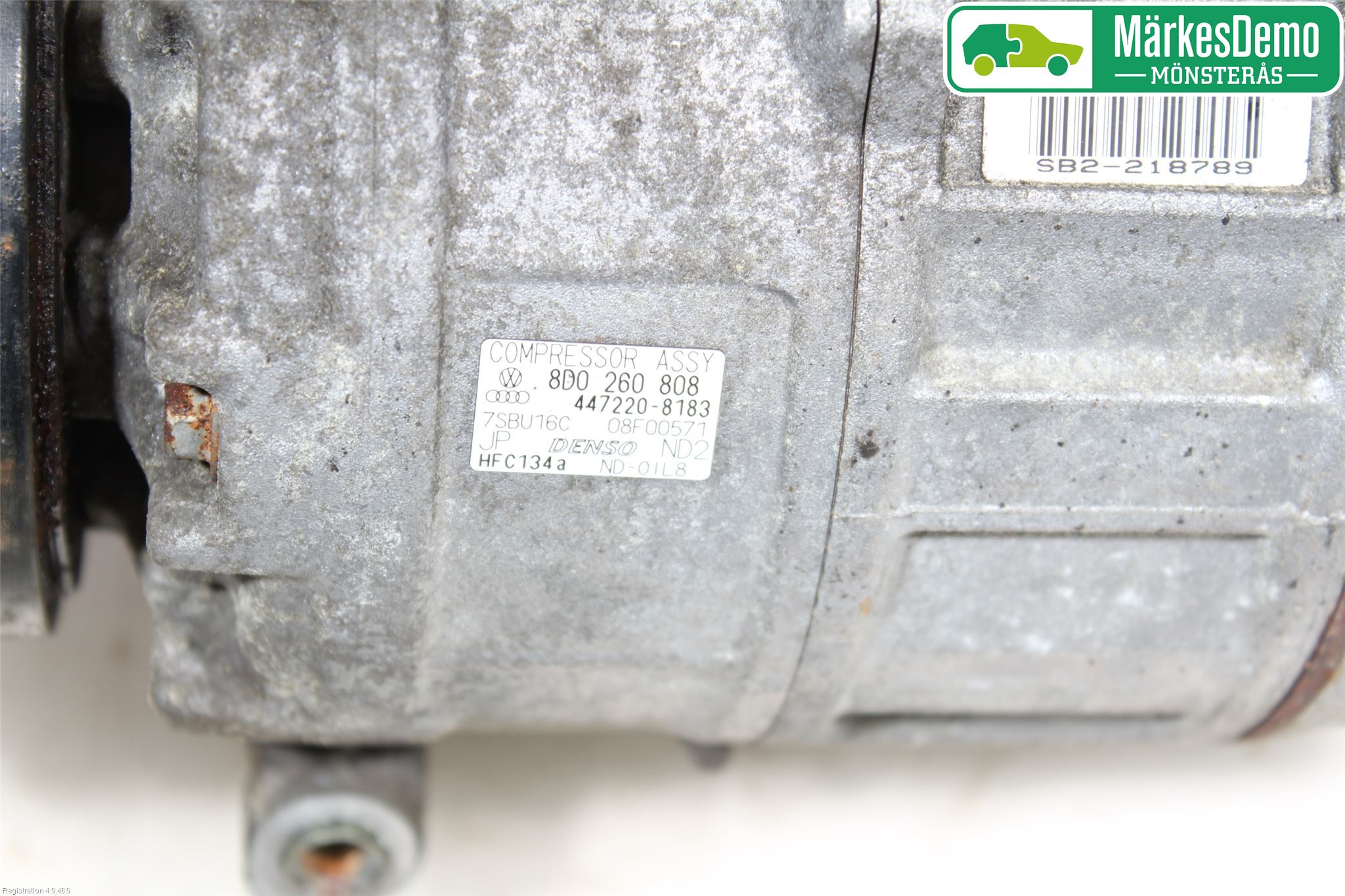 Skoda SUPERB 01-08 Varme Ac Kompressor