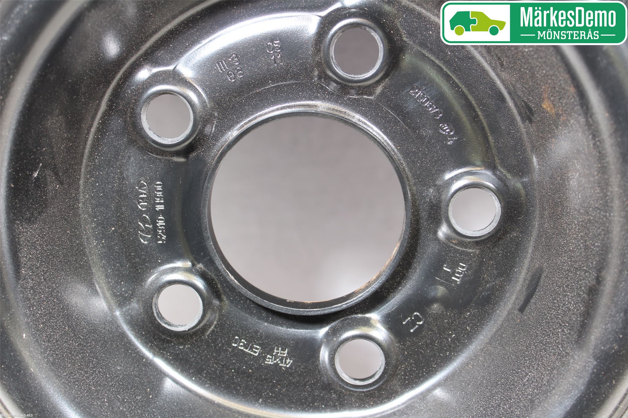 Hyundai i30 FD 07-12 Hjul Reservehjul Minitype