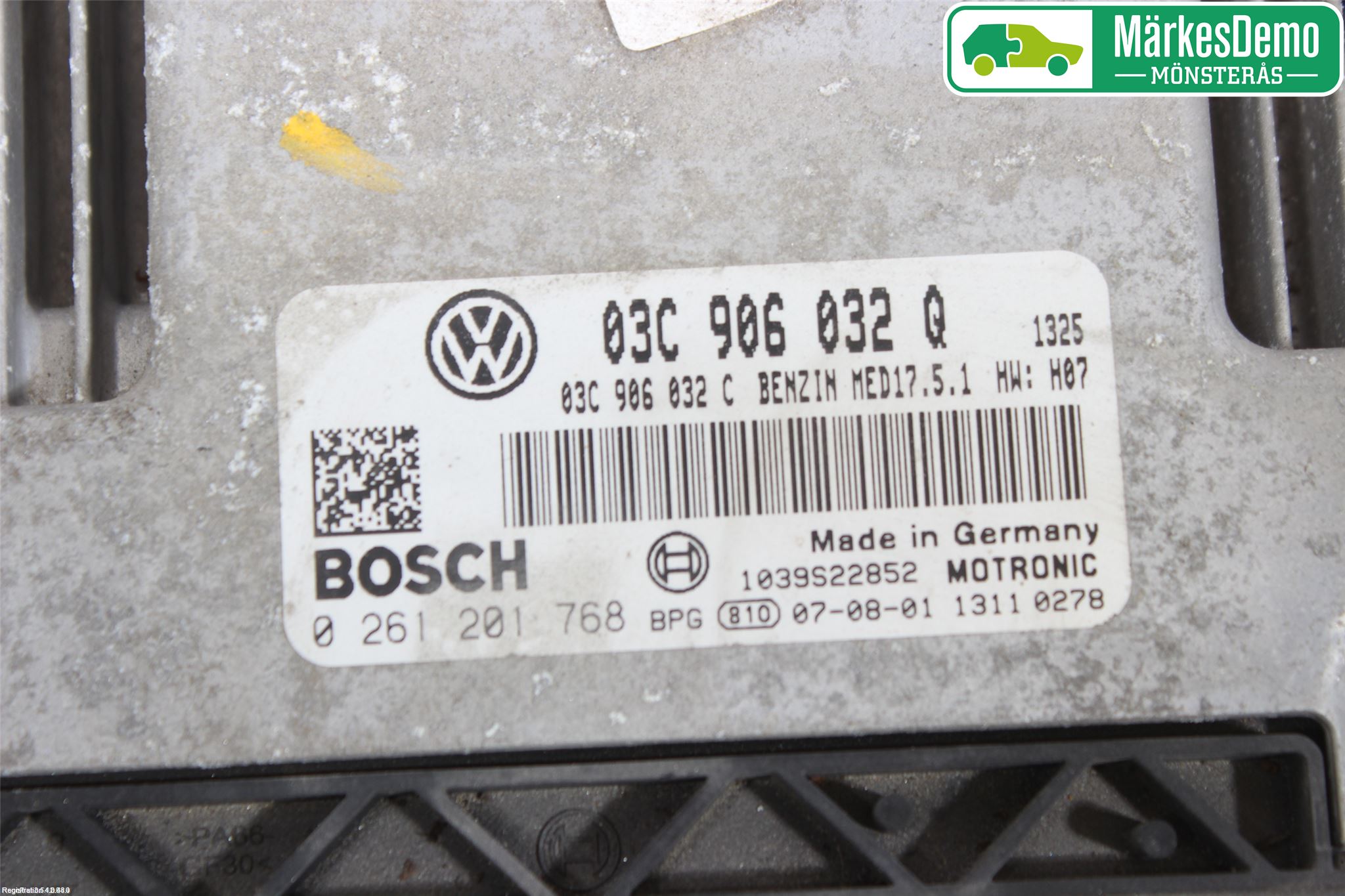 Volkswagen VW GOLF PLUS/CROSS GOLF 04-14 Styreenhet Innsprøytning