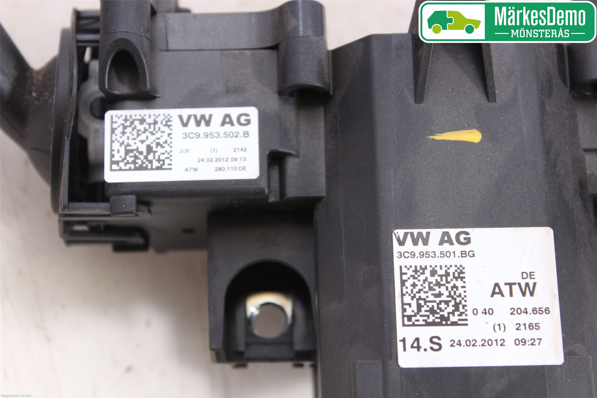 Volkswagen VW PASSAT 11-14 Bryter Ratt Kombi H Og V