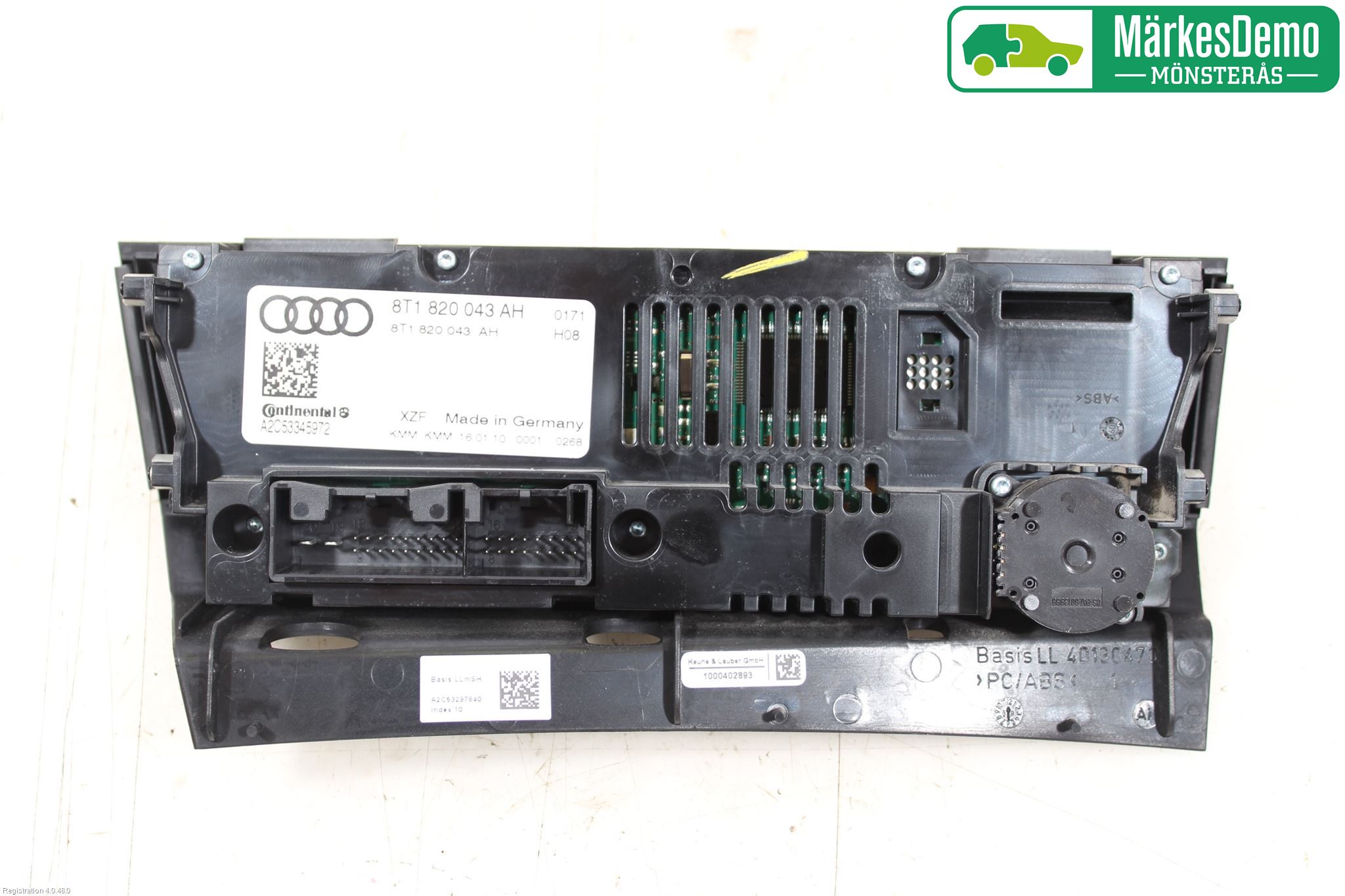 Audi A4/S4 08-11 Varme Ac Betjening-Display