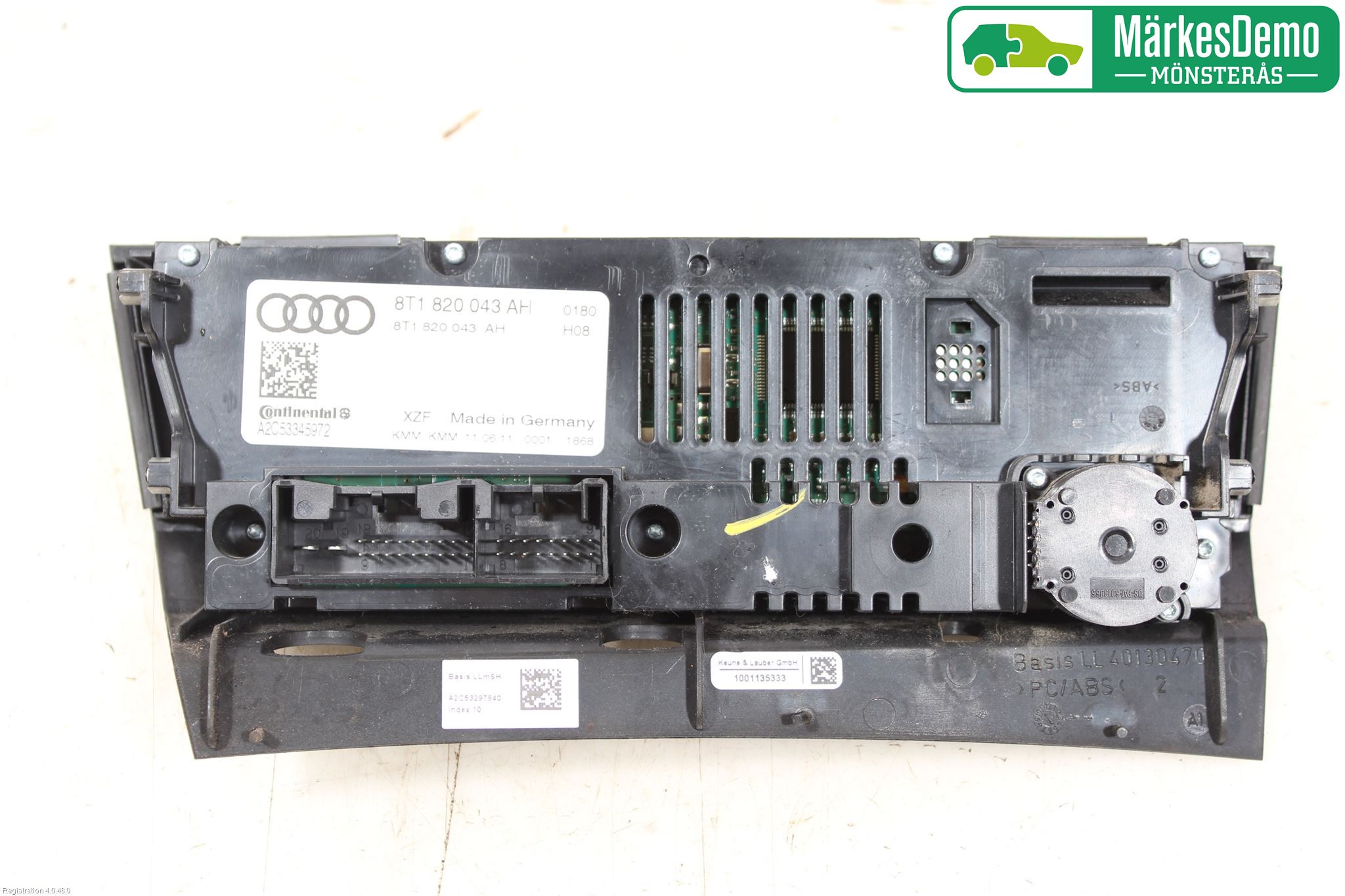 Audi A4/S4 08-11 Varme Ac Betjening-Display