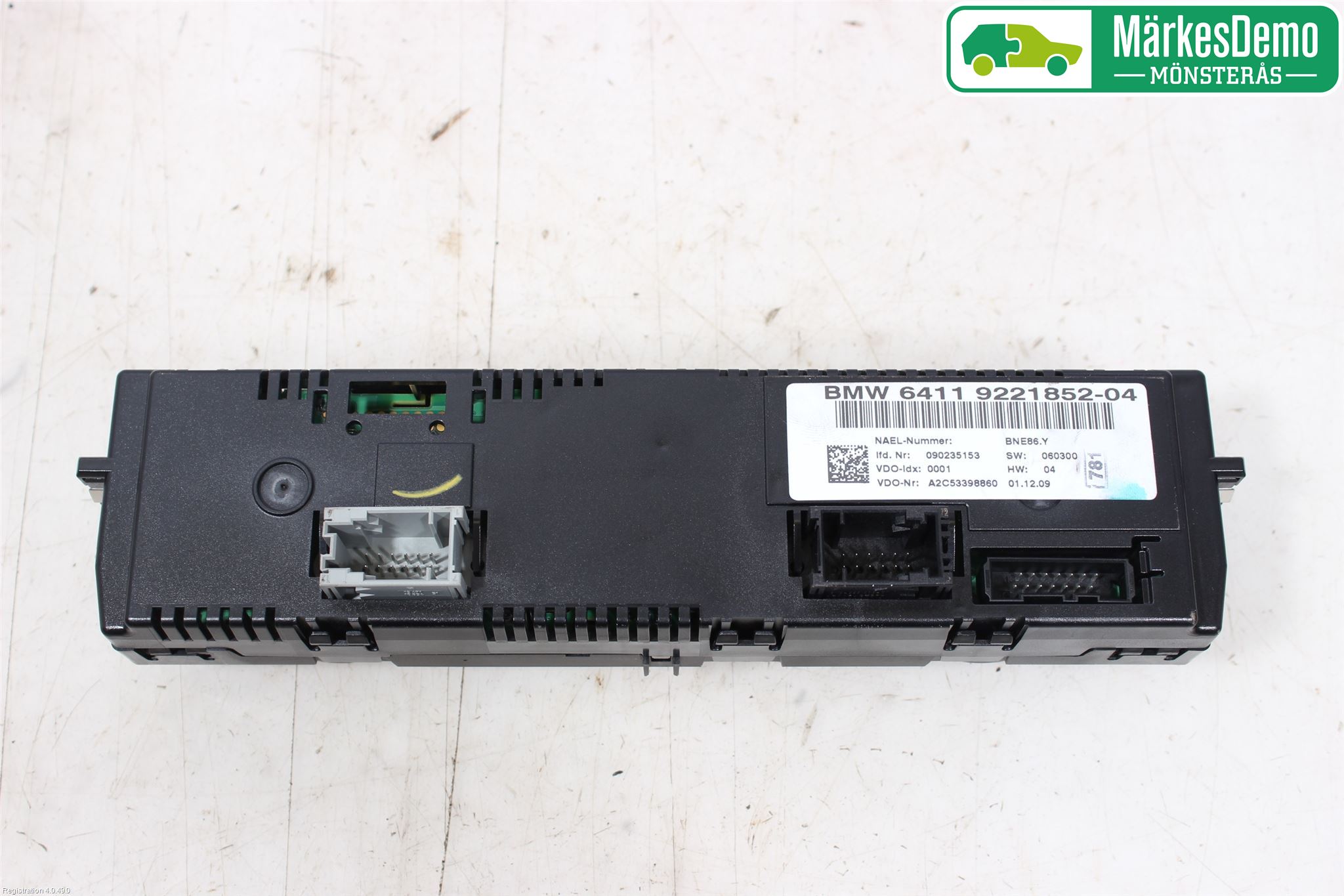 BMW 1 E87/81 5D/3D 03-11 Varme Ac Betjening-Display