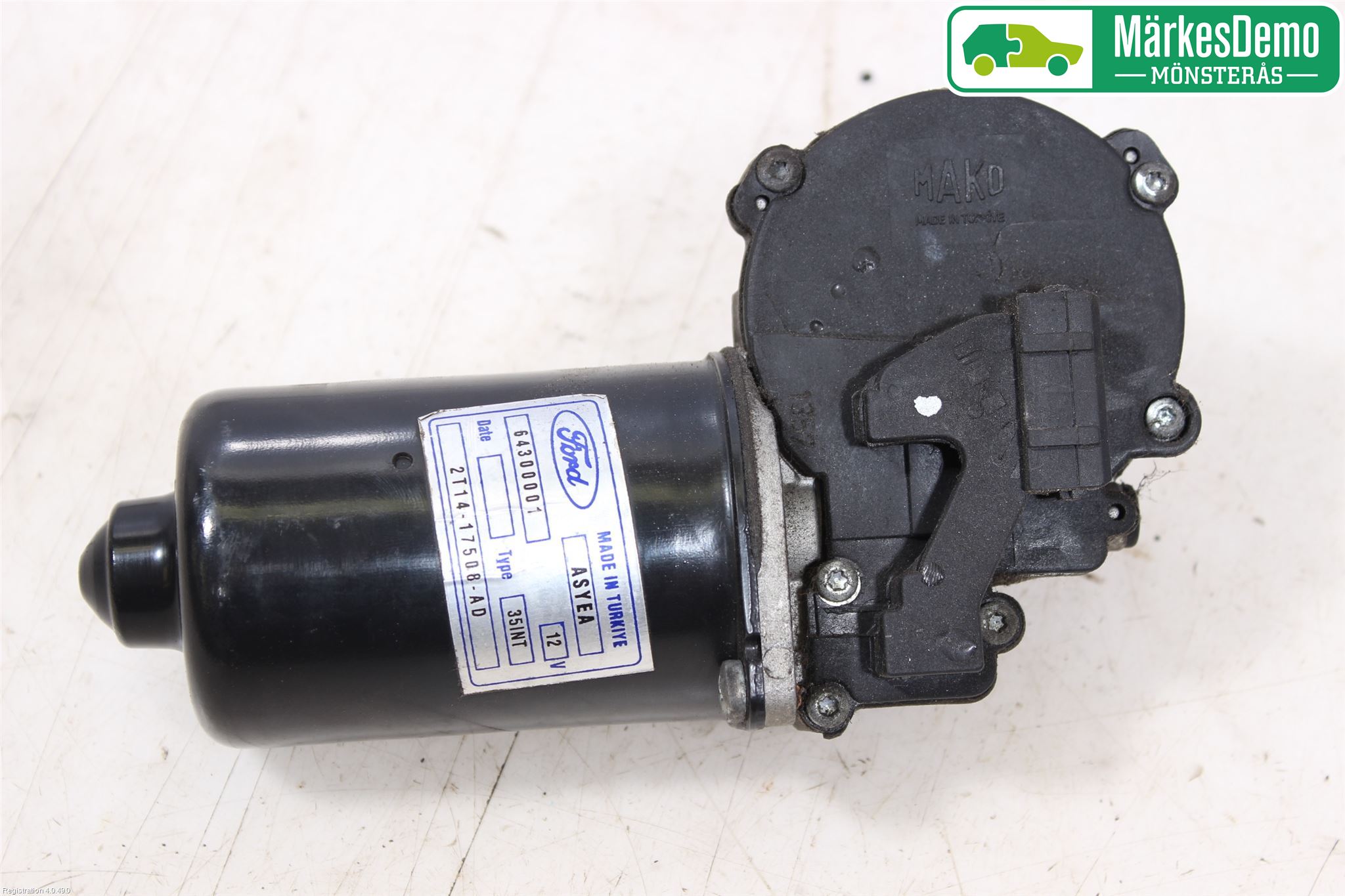 Ford TRANSIT CONNECT 03-08 Viskermotor Frontrute