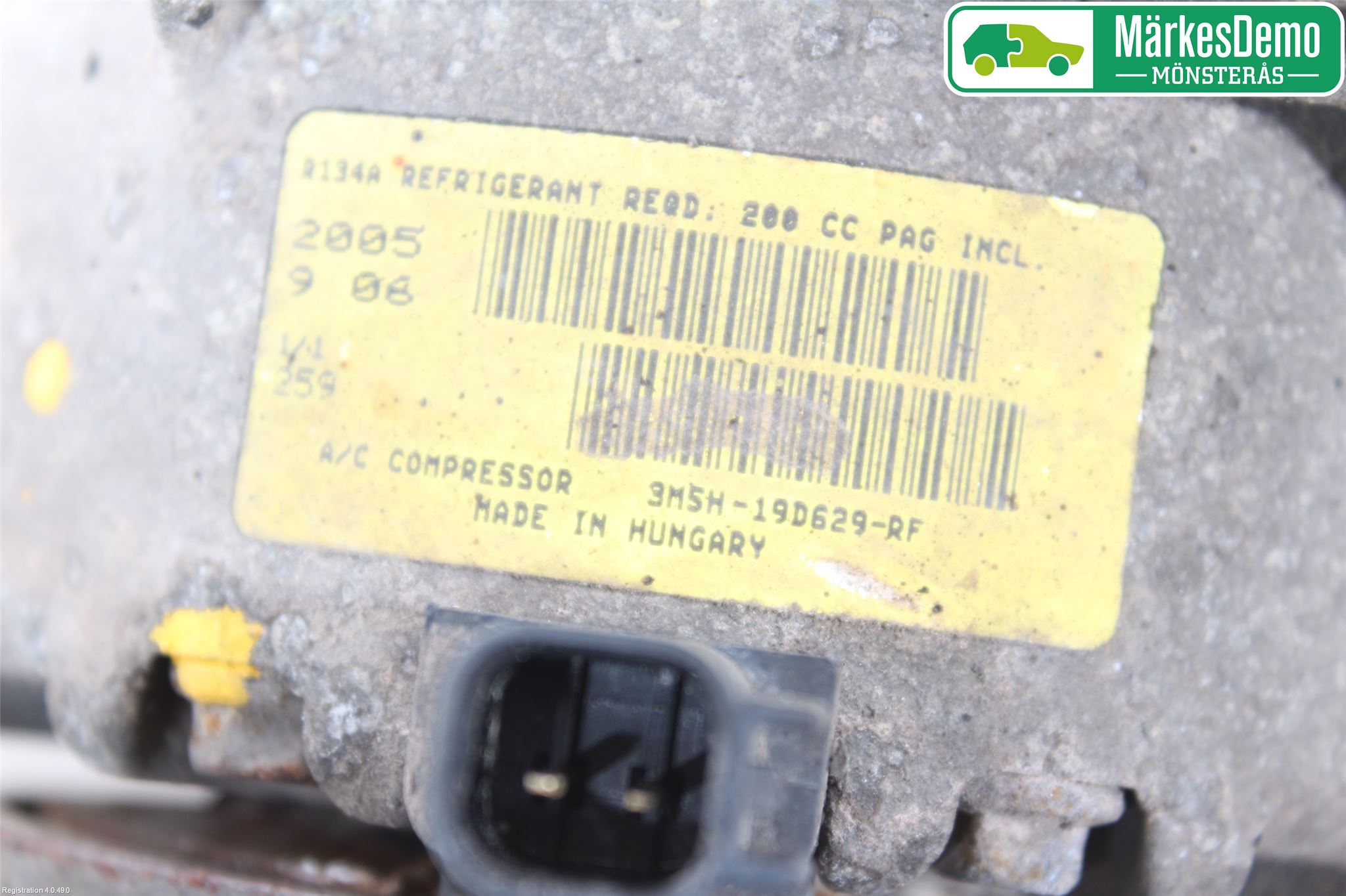 Ford FOCUS C-MAX I 03-06 Varme Ac Kompressor